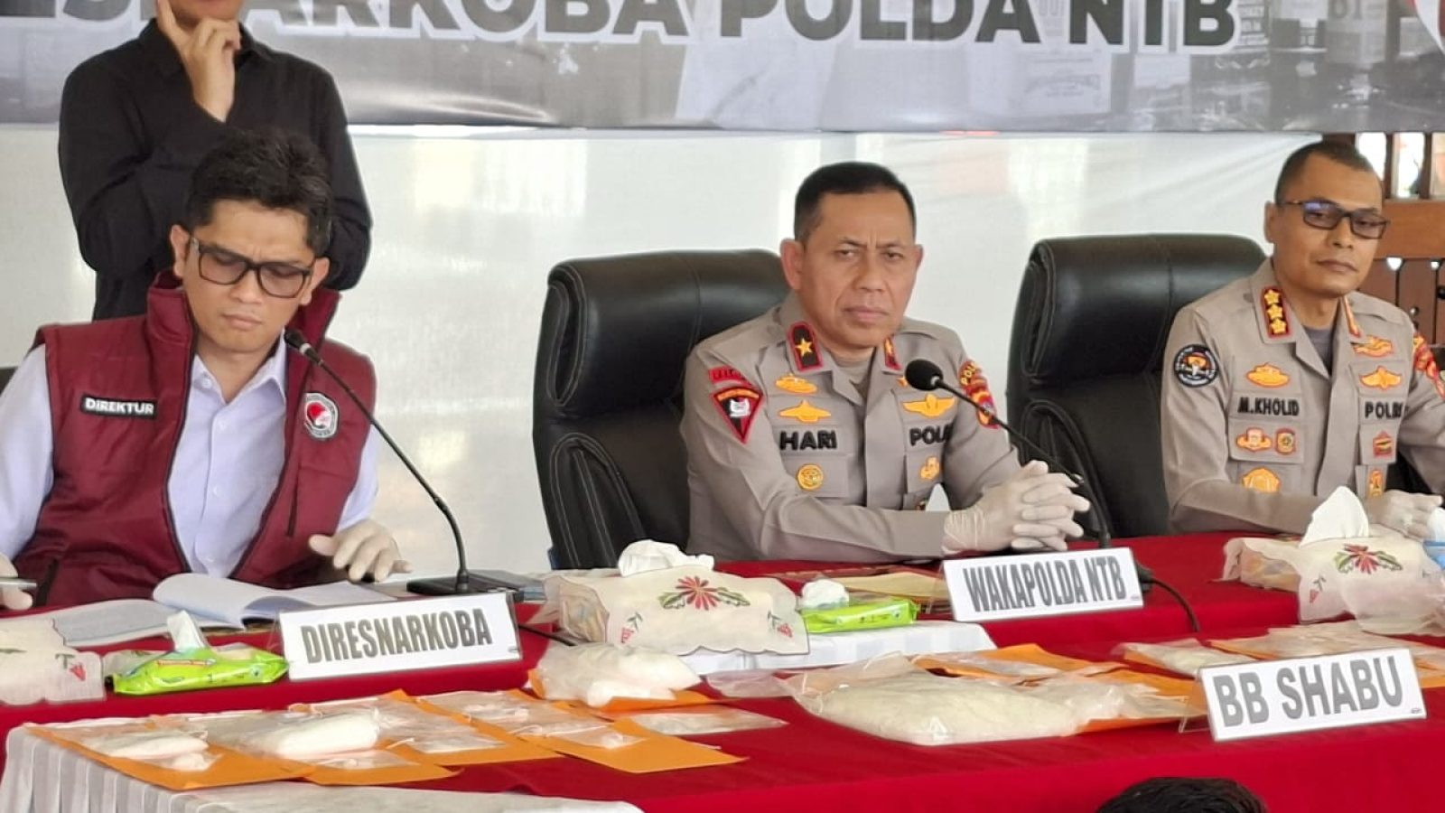 Ditresnarkoba Polda NTB Ungkap 53 Kasus Periode Januari Hingga April 2025