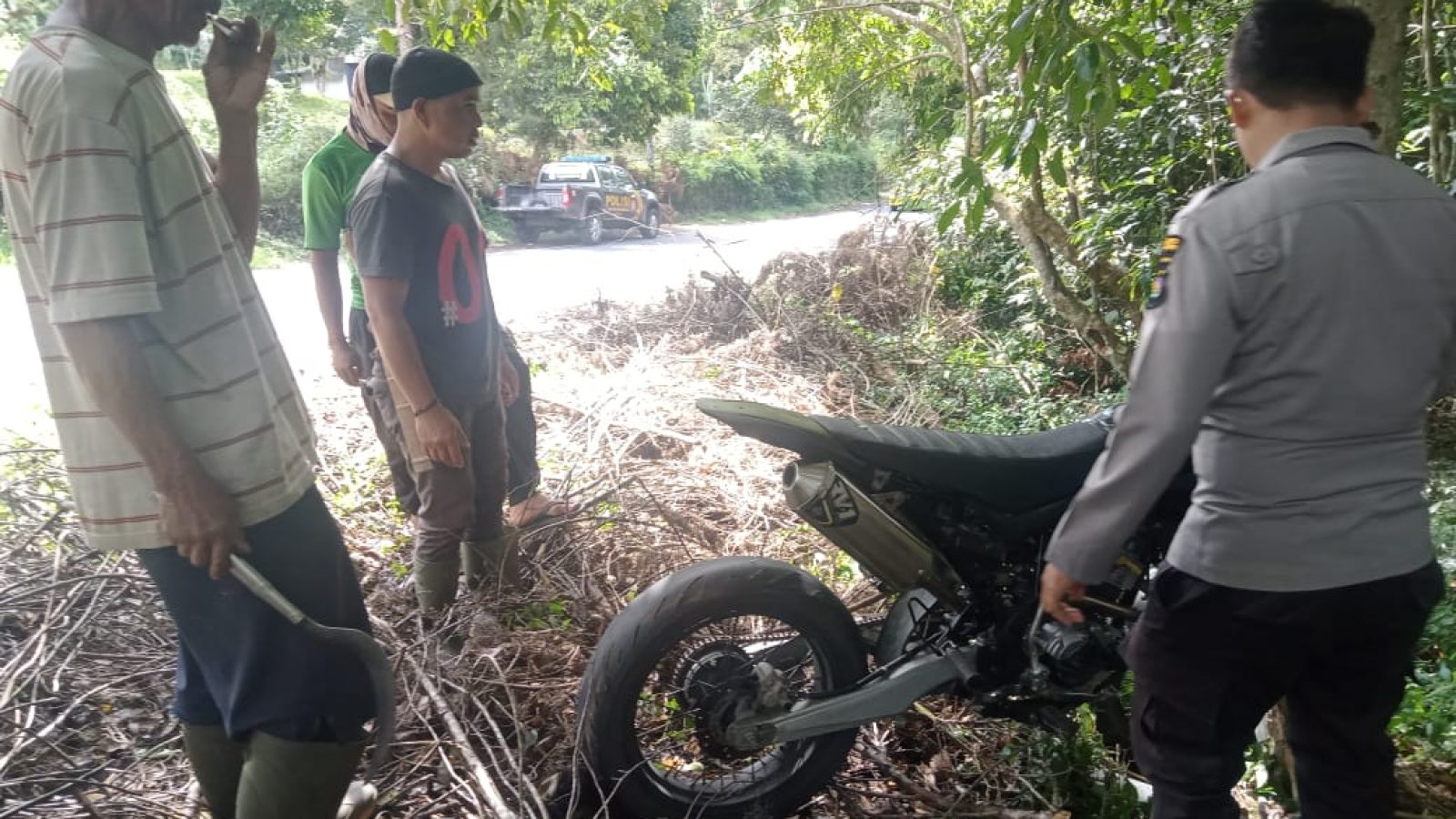 Pemotor Tewas di Turunan Pusuk, Diduga Kehilangan Kendali