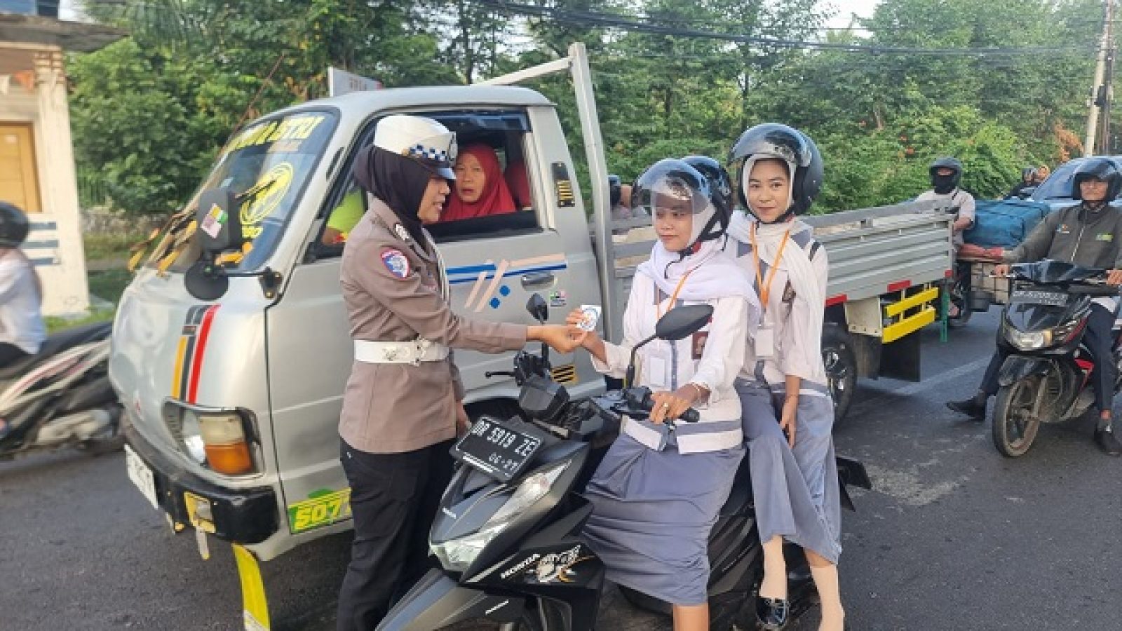 Ditlantas Polda NTB Monitoring Situasi Kamseltibcar lantas di Seluruh Wilayah Hukum