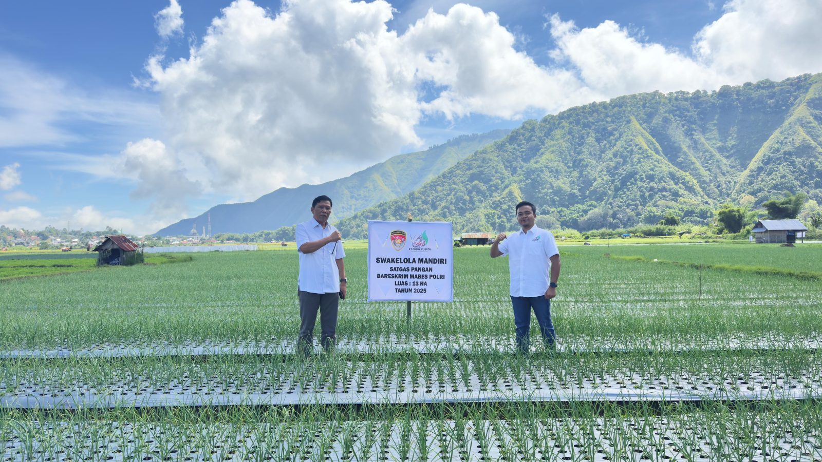Polri Dukung Swasembada Bawang Putih Nasional di Sembalun