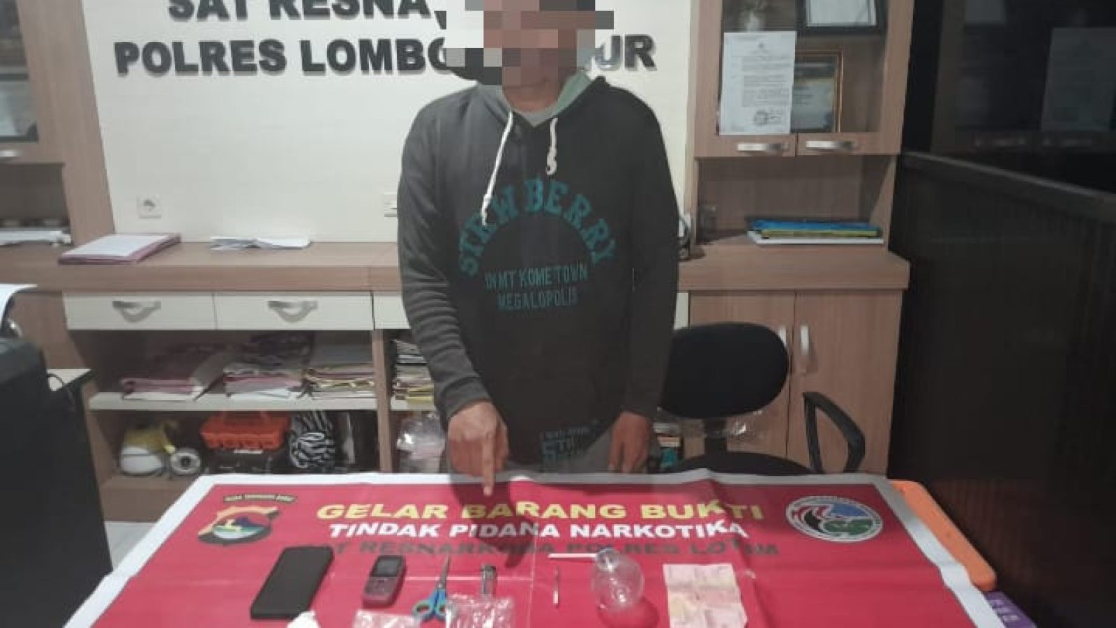 Bekuk Pelaku Narkoba, Polisi Sita 30,73 Gram Sabu