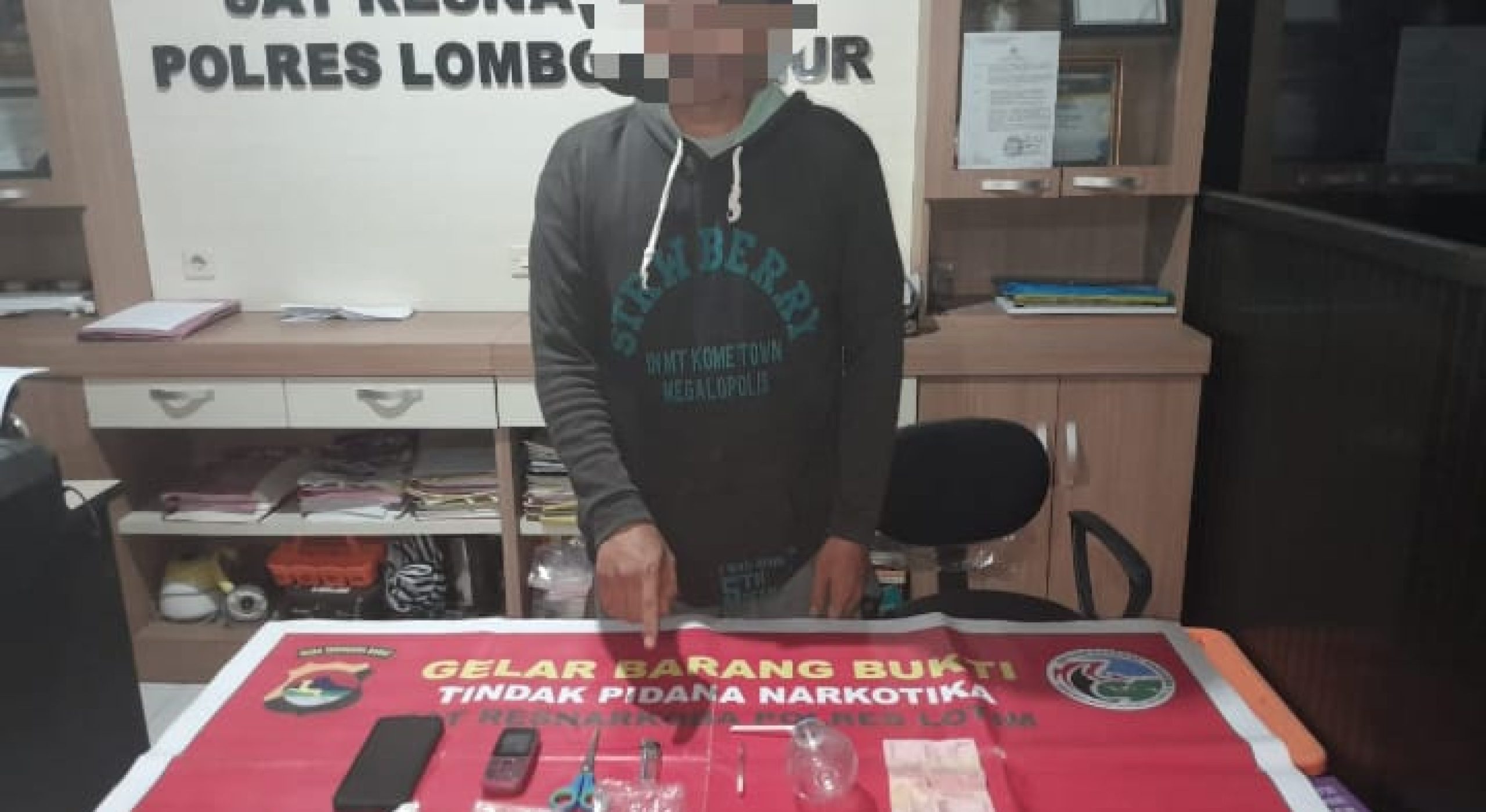 Bekuk Pelaku Narkoba, Polisi Sita 30,73 Gram Sabu