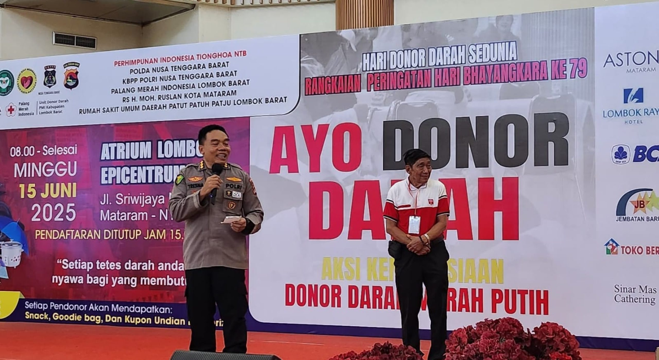 Donor Darah Sambut Hari Bhayangkara ke-79