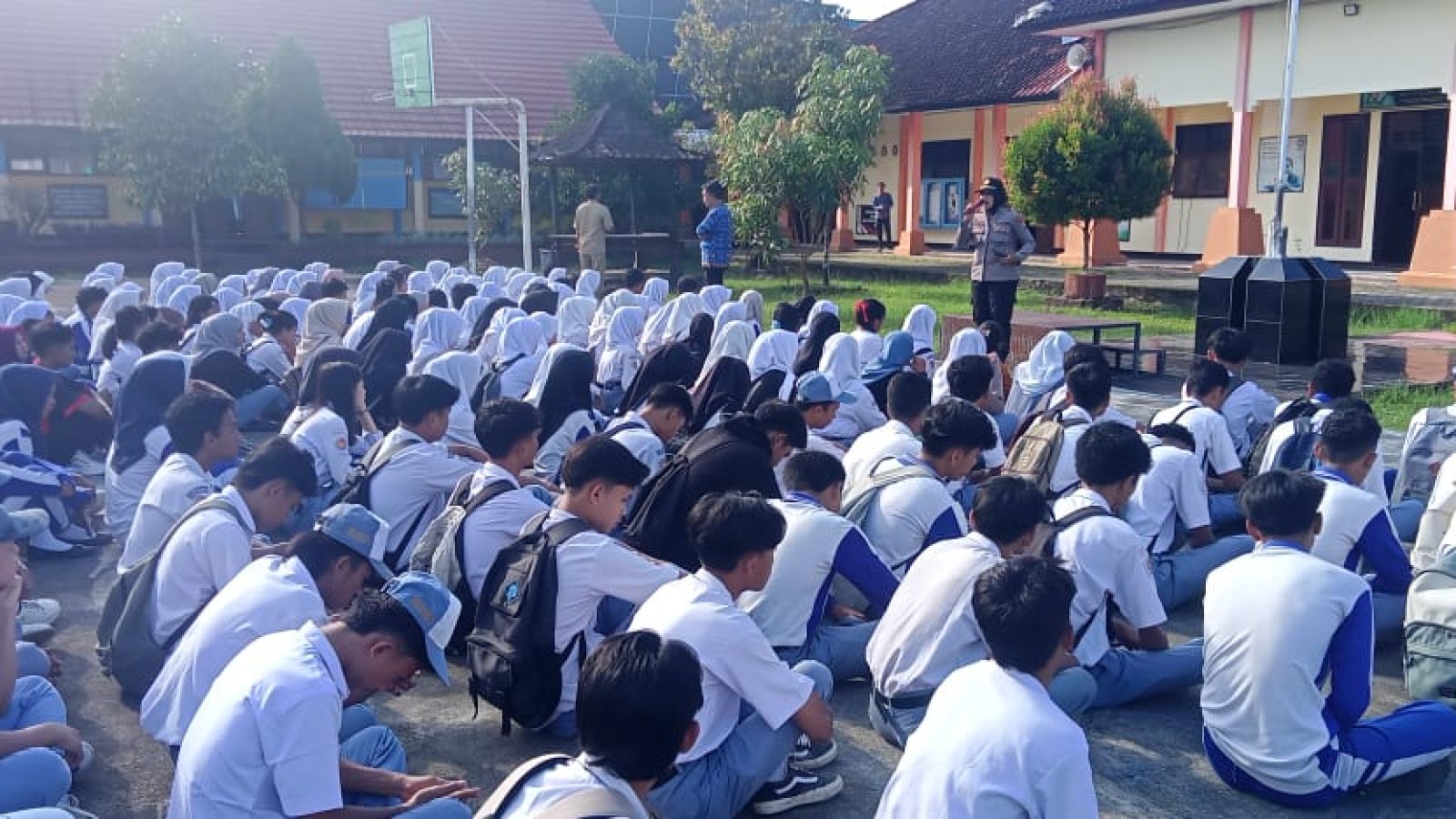 SMAN 1 Narmada Sasaran Sosialisasi Polda NTB Terkait Pelecehan Seksual