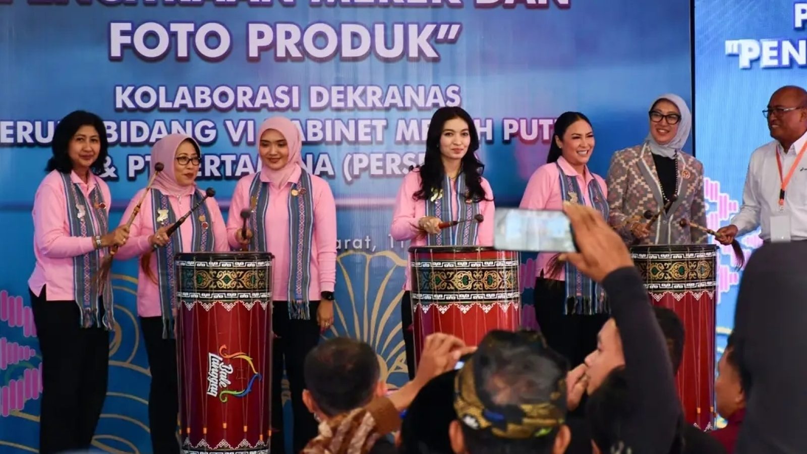 Bupati Lotim Terima Kunjungan Ketum Dekranas