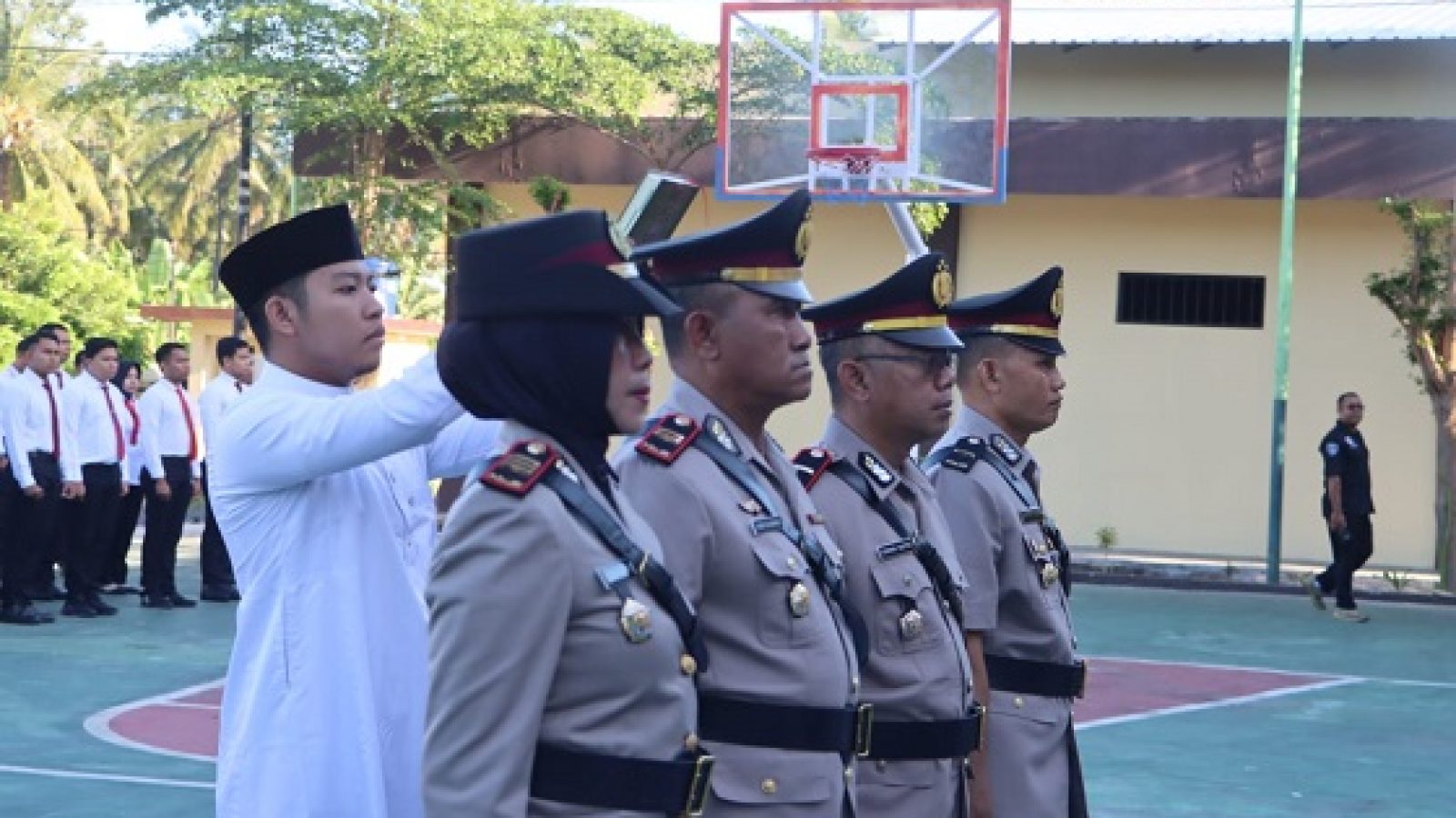 Sertijab, Kapolres  LombokUtara Tekankan Profesionalisme dan Loyalitas