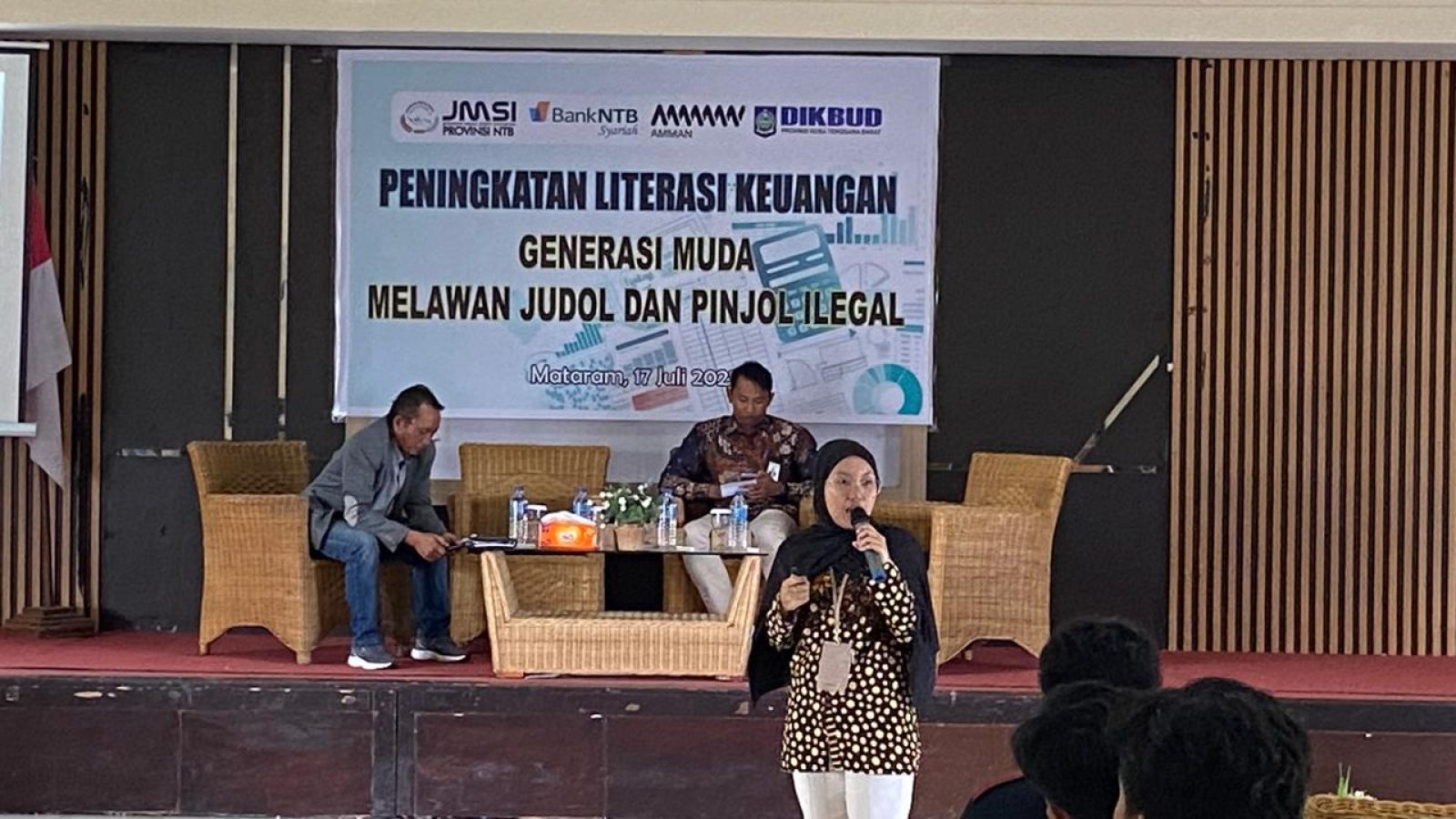 Kadis Dikbud NTB Buka Pelatihan Peningkatan Literasi Keuangan Lawan Judol dan Pinjol Ilegal