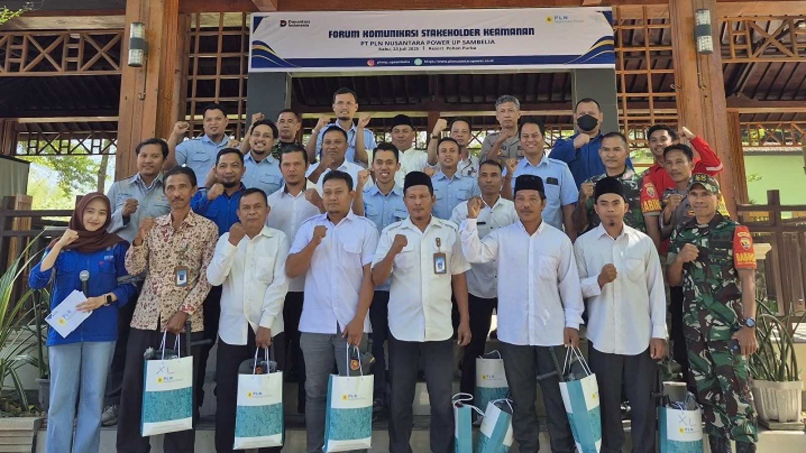 PT PLN Nusantara Power Unit Pembangkitan Sambelia Gelar Forum Kemitraan Polisi dan Masyarakat