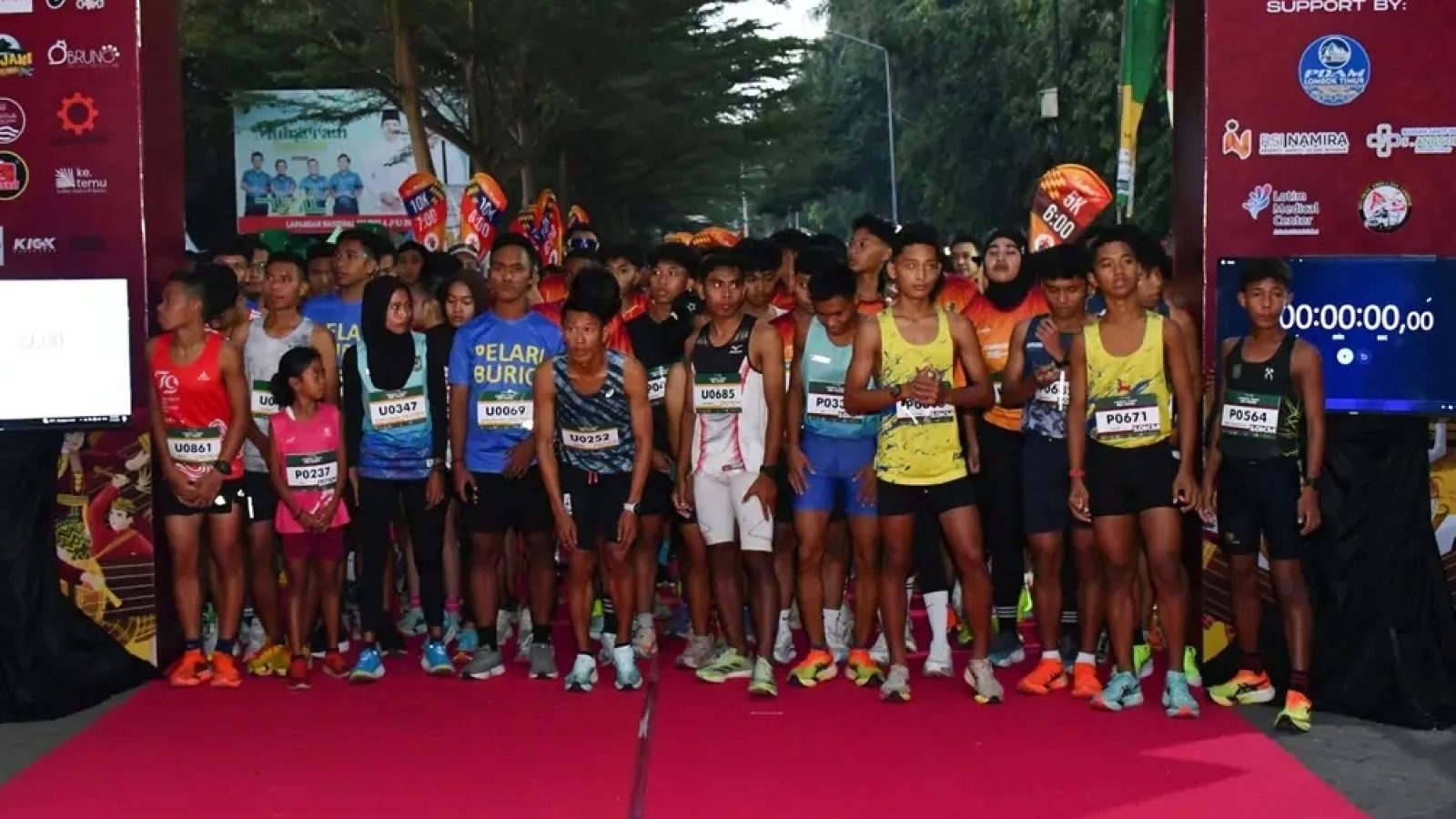 Peserta Be-Rari 2025 Dilepas Bupati Lombok Timur