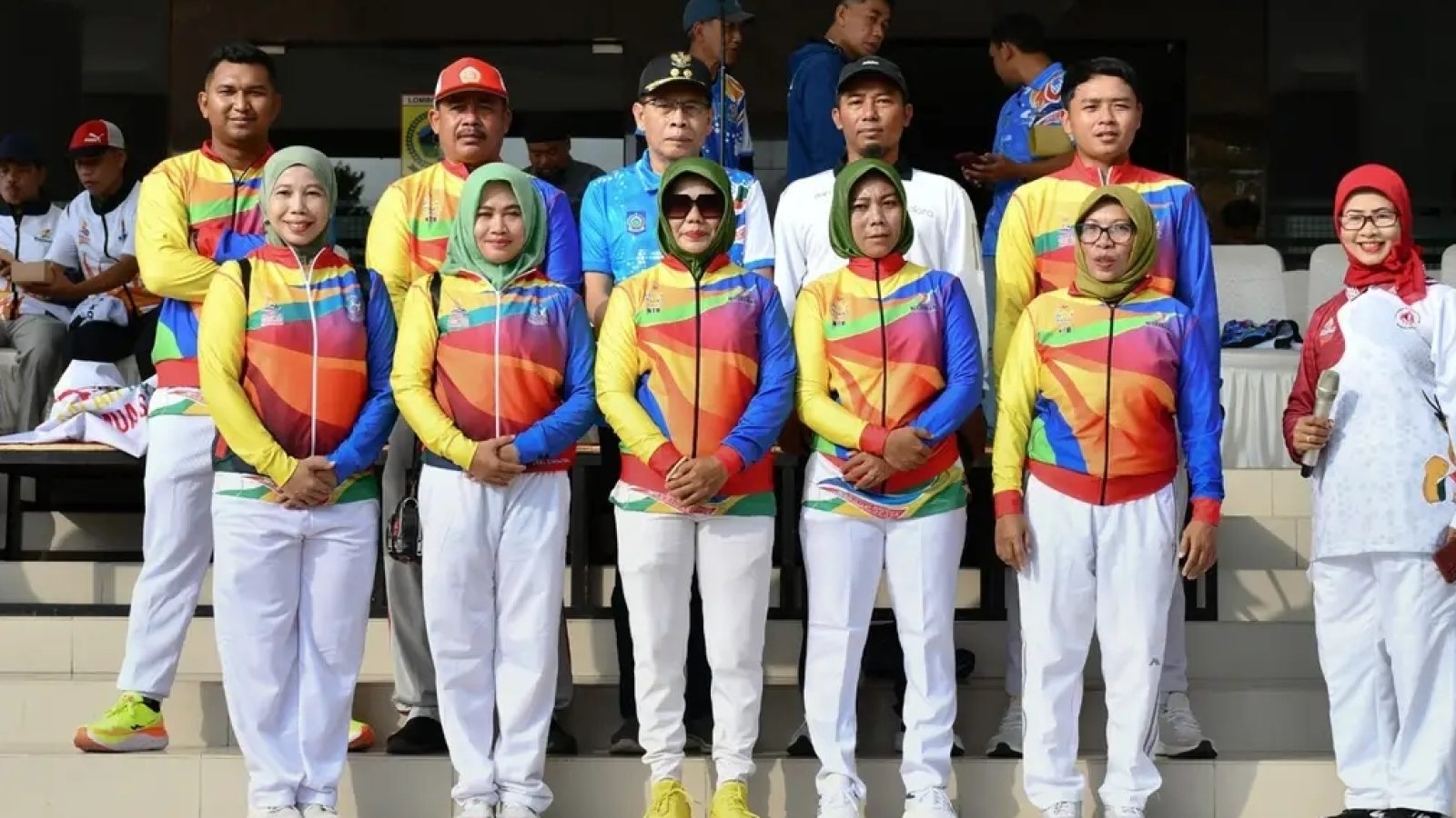 Peserta Fornas Lombok Timur Dilepas