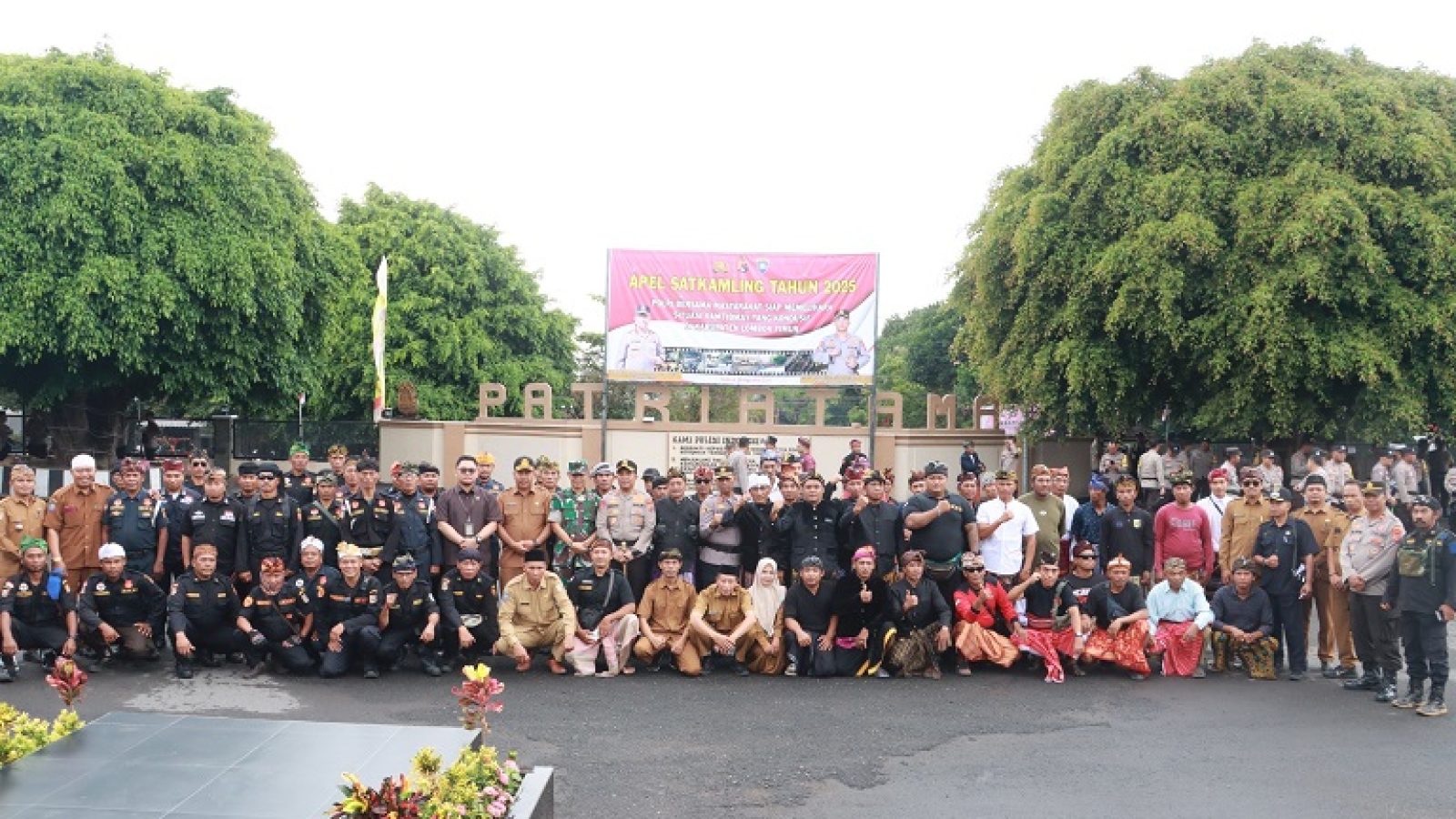 Apel Satkamling 2025, Ini Pesan Kapolres Lombok Timur