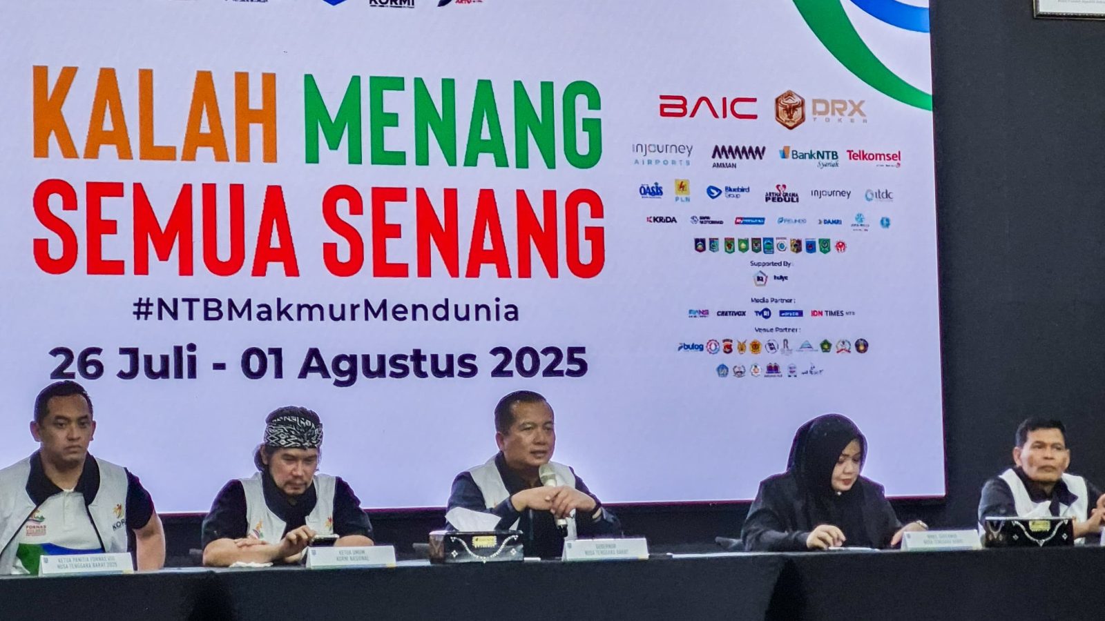 Sebanyak 35.000 Kunjungan Masuk  NTB Selama Fornas VIII