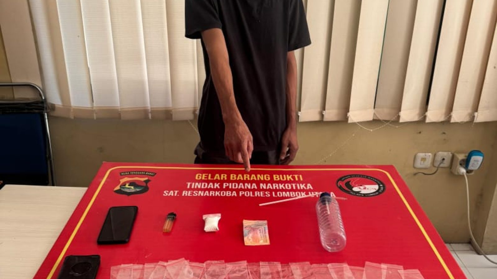 Sat Resnarkoba Polres Lombok Utara Ungkap Dua Pelaku Penyalahgunaan Narkotika