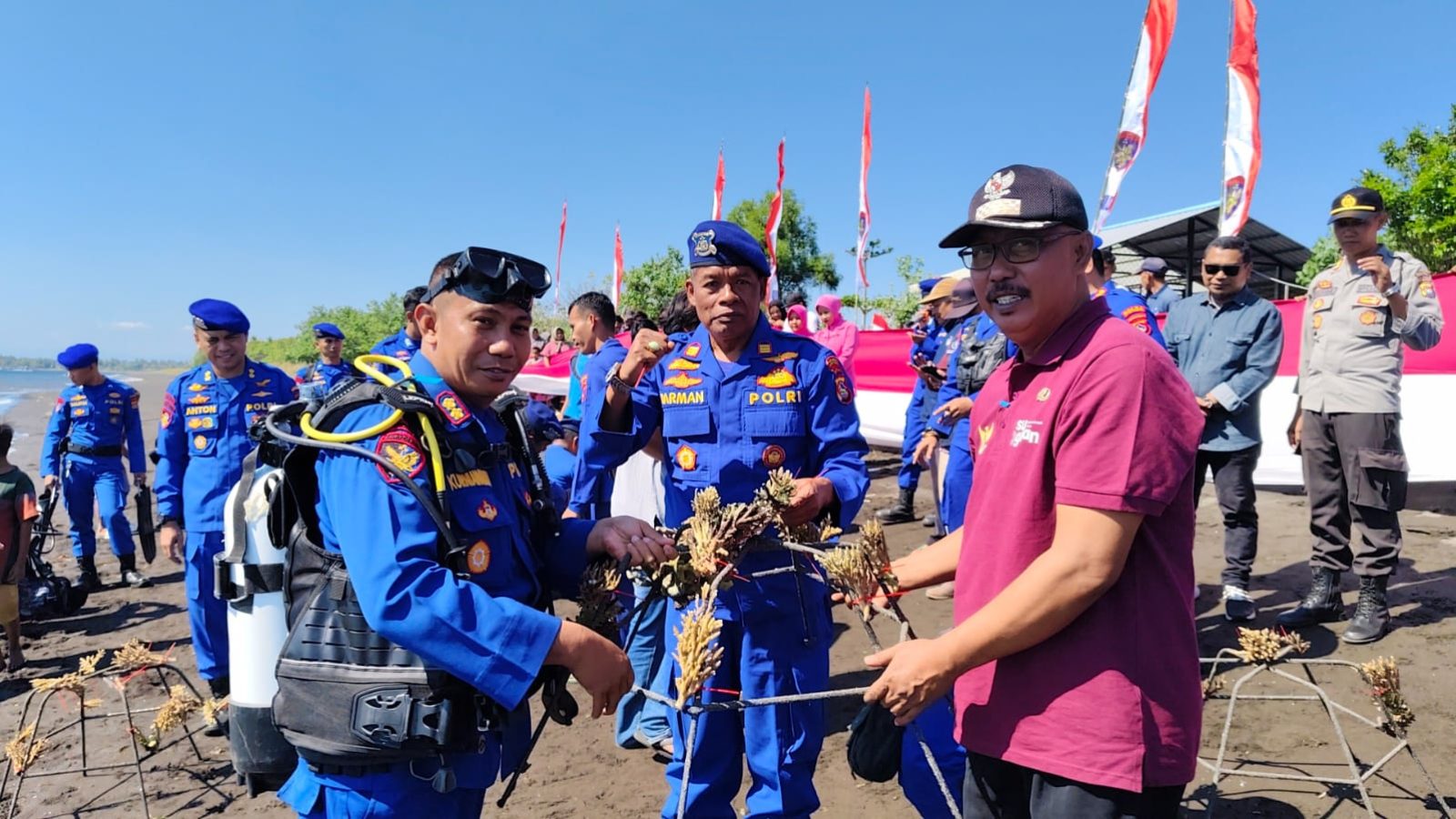 Polairud NTB Resmikan Pos Terpadu