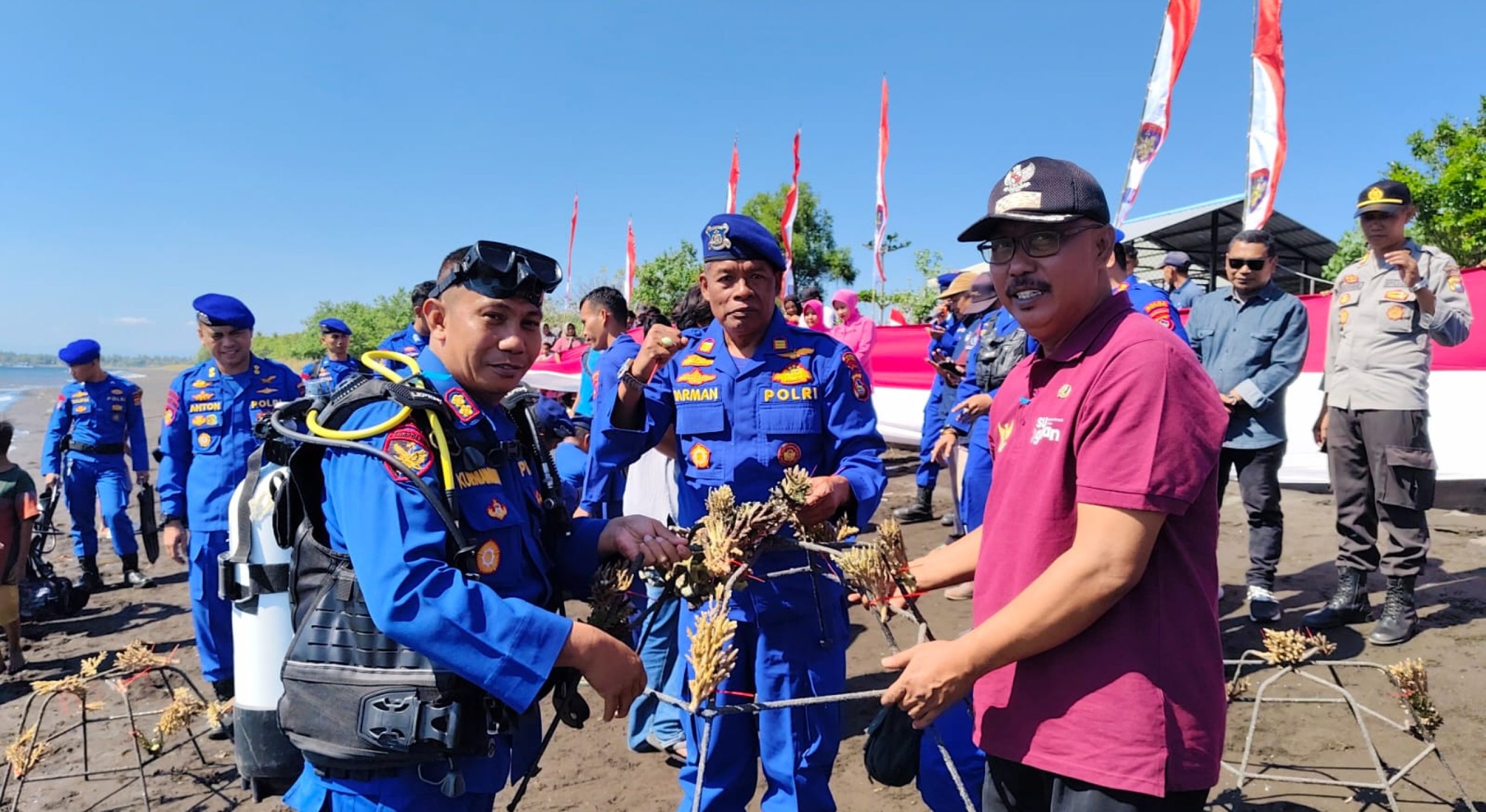 Polairud NTB Resmikan Pos Terpadu