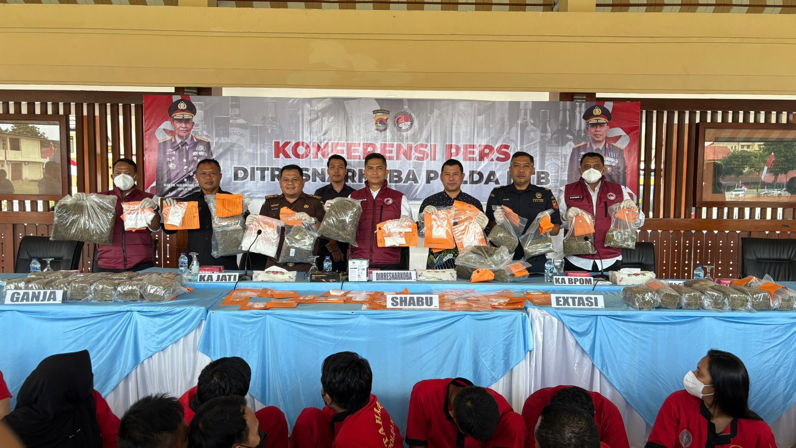 Kasus Besar Narkoba Terbongkar, Jaringan Antarprovinsi Dibekuk di NTB