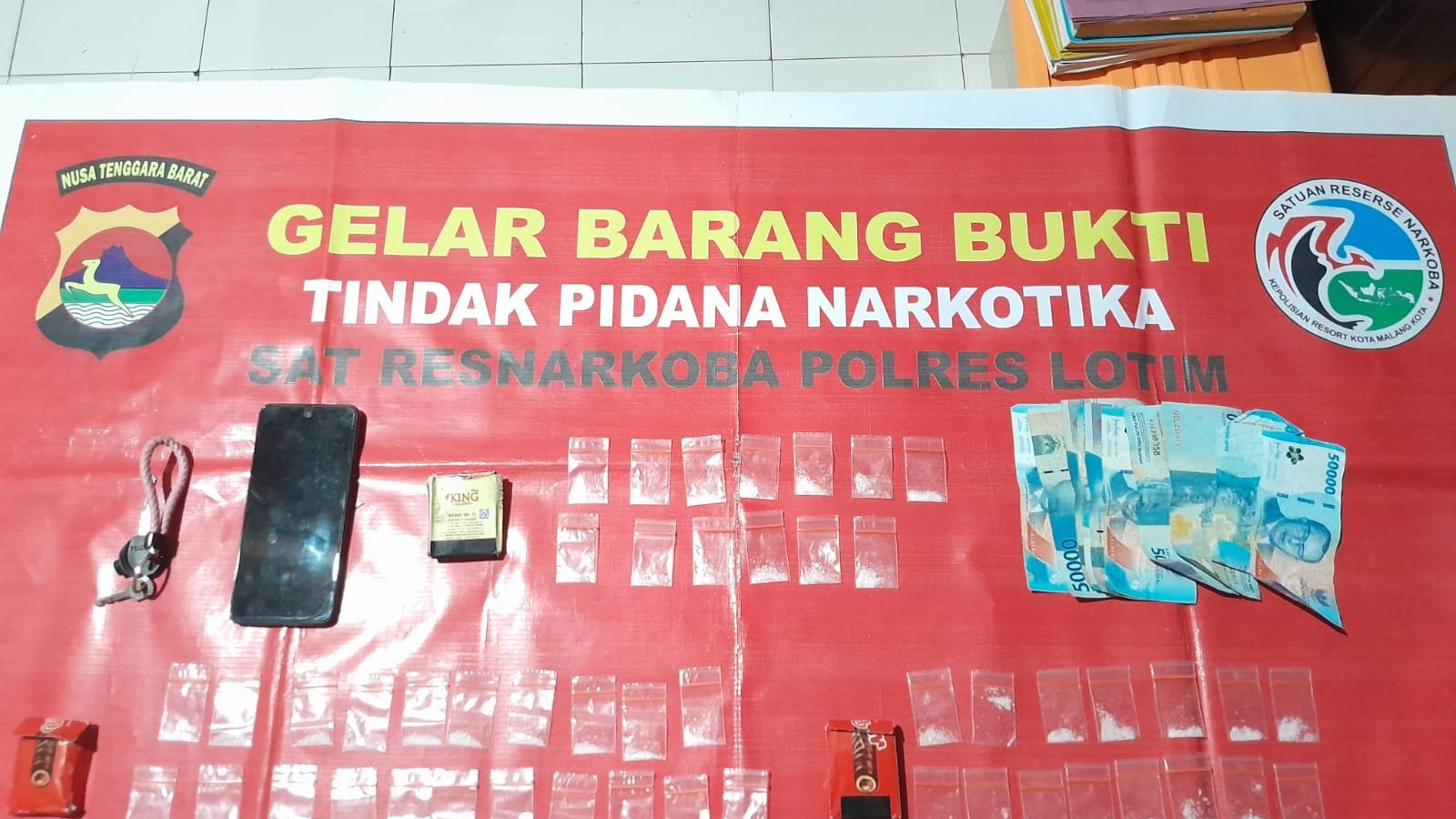 Polisi Bekuk Pengedar Narkoba, Pelaku Sembunyikan Sabu di Bebekan Motor