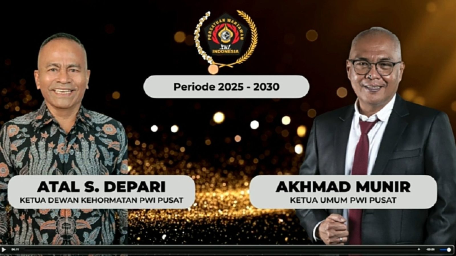 Duet Munir-Atal Pimpin PWI Pusat 2025-2030, PWI NTB Siap Sinergi Majukan Rumah Besar Wartawan Indonesia