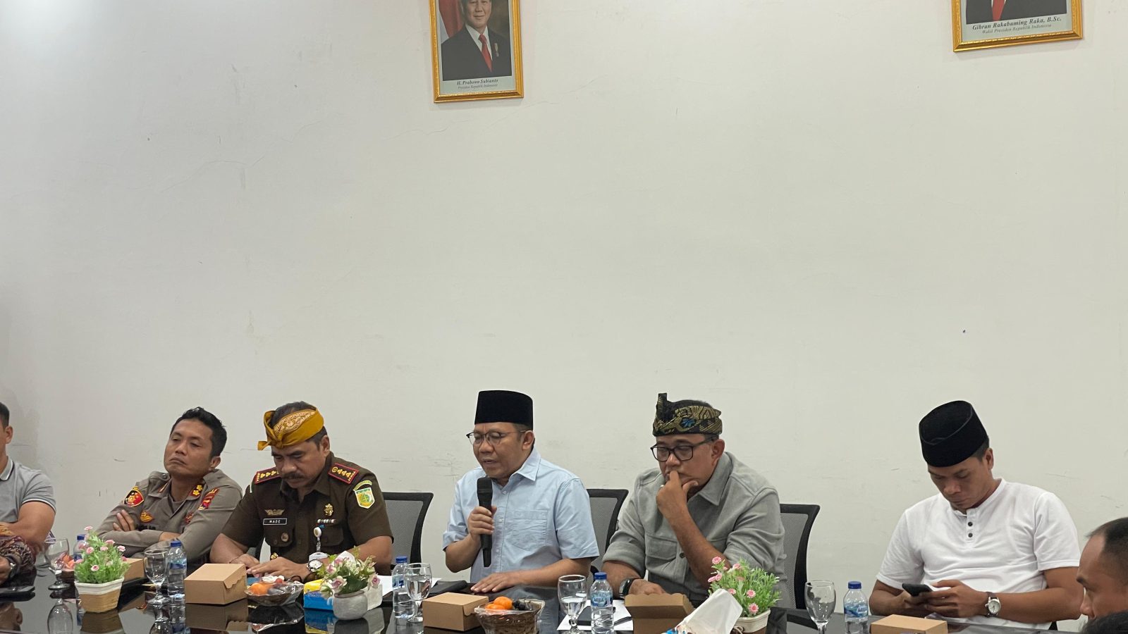 Kapolres Lombok Utara Hadiri Rapat Forkopimda Terkait Antisipasi Aksi Demonstras