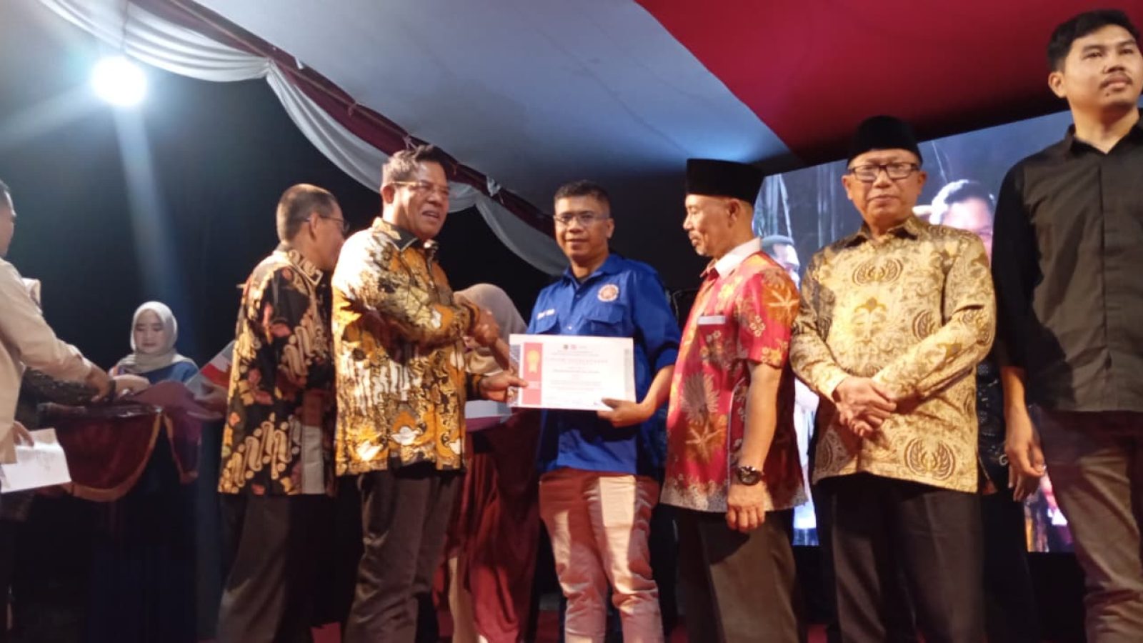 Kelurahan Selong Juara Lomba Gapura Nusantara