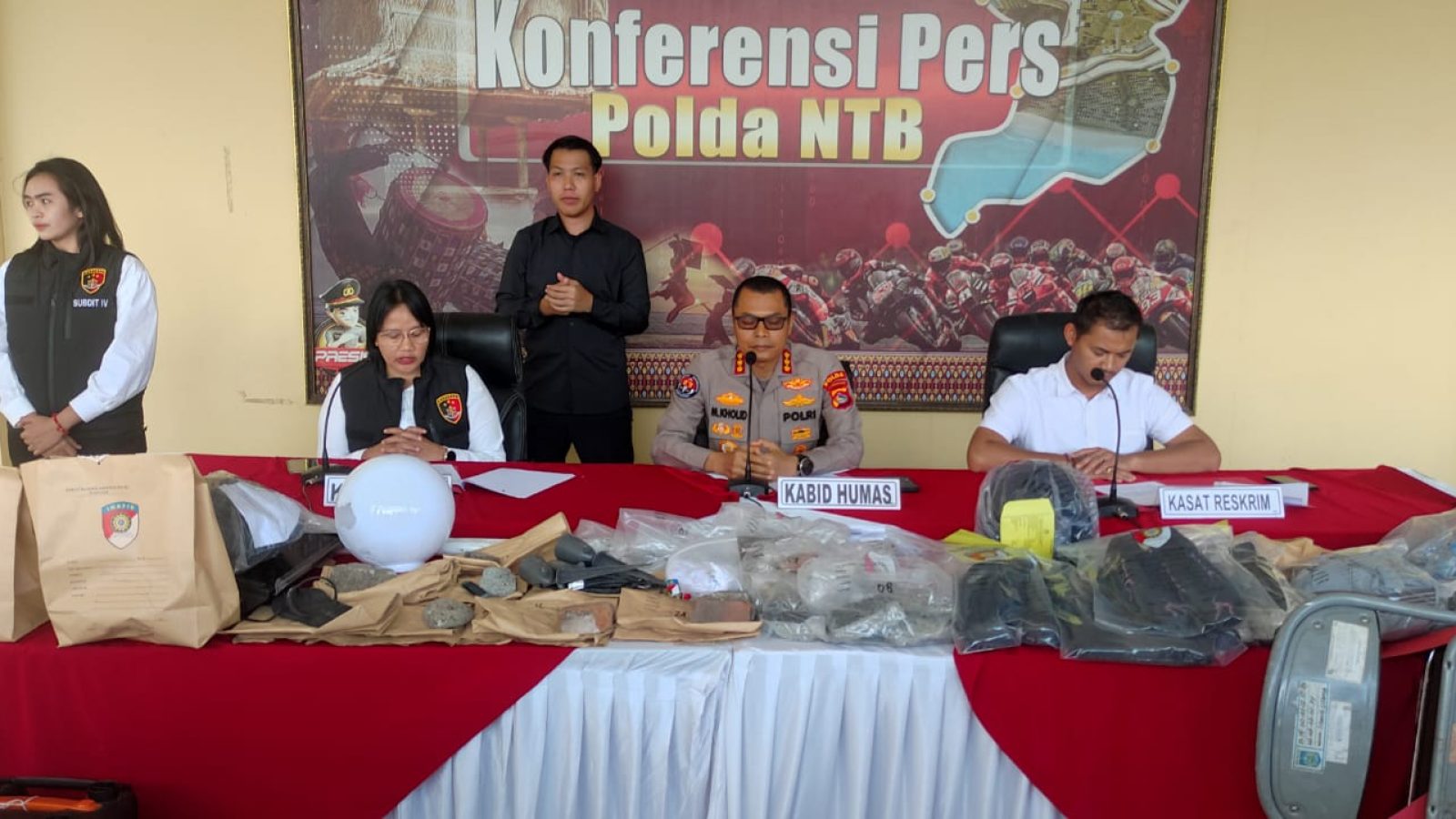 Polda NTB Tetapkan 20 Tersangka Kasus Pengerusakan dan Penjarahan Saat Unjuk Rasa