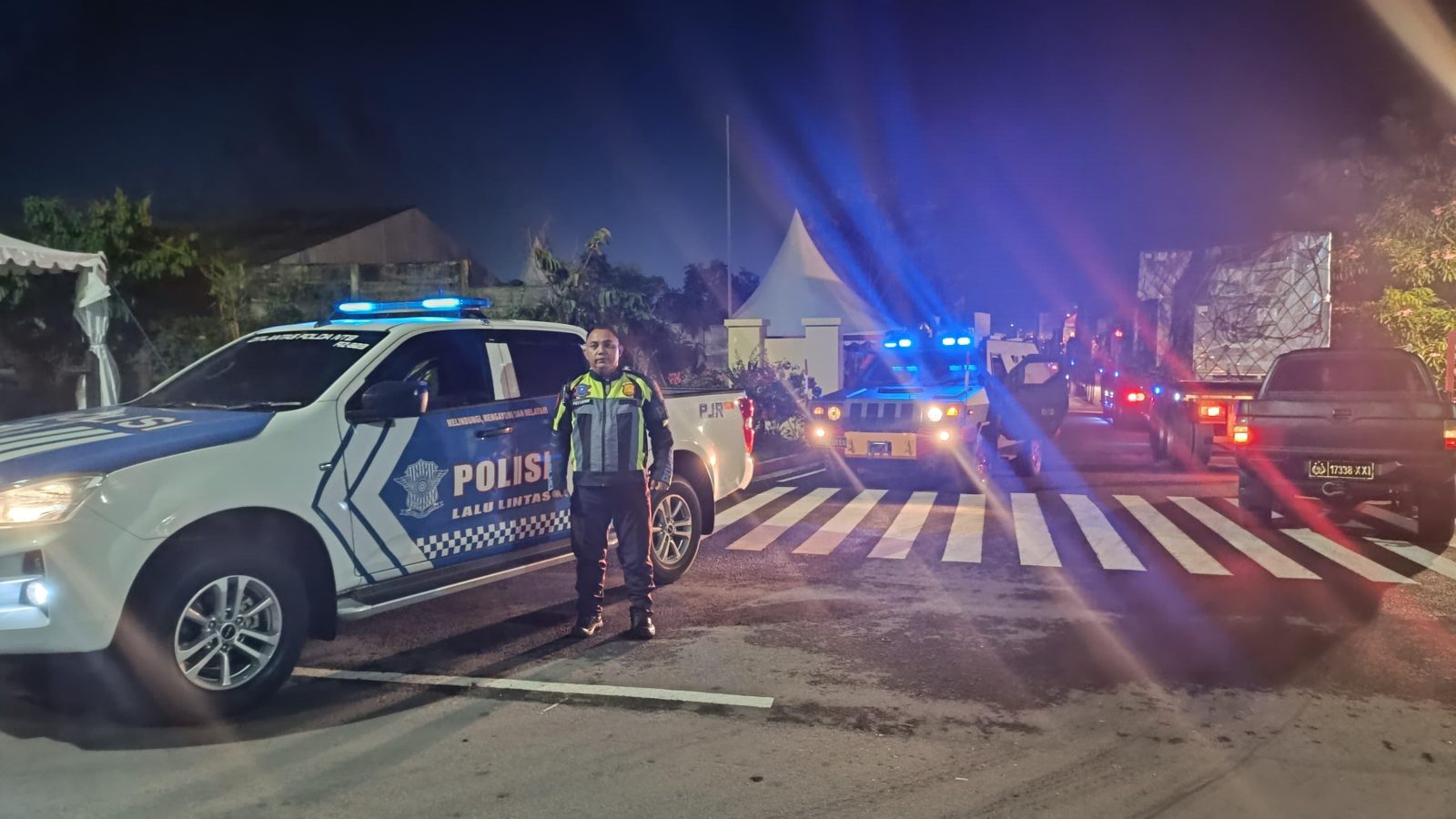 Polda NTB Kawal Logistik MotoGP Mandalika 2025