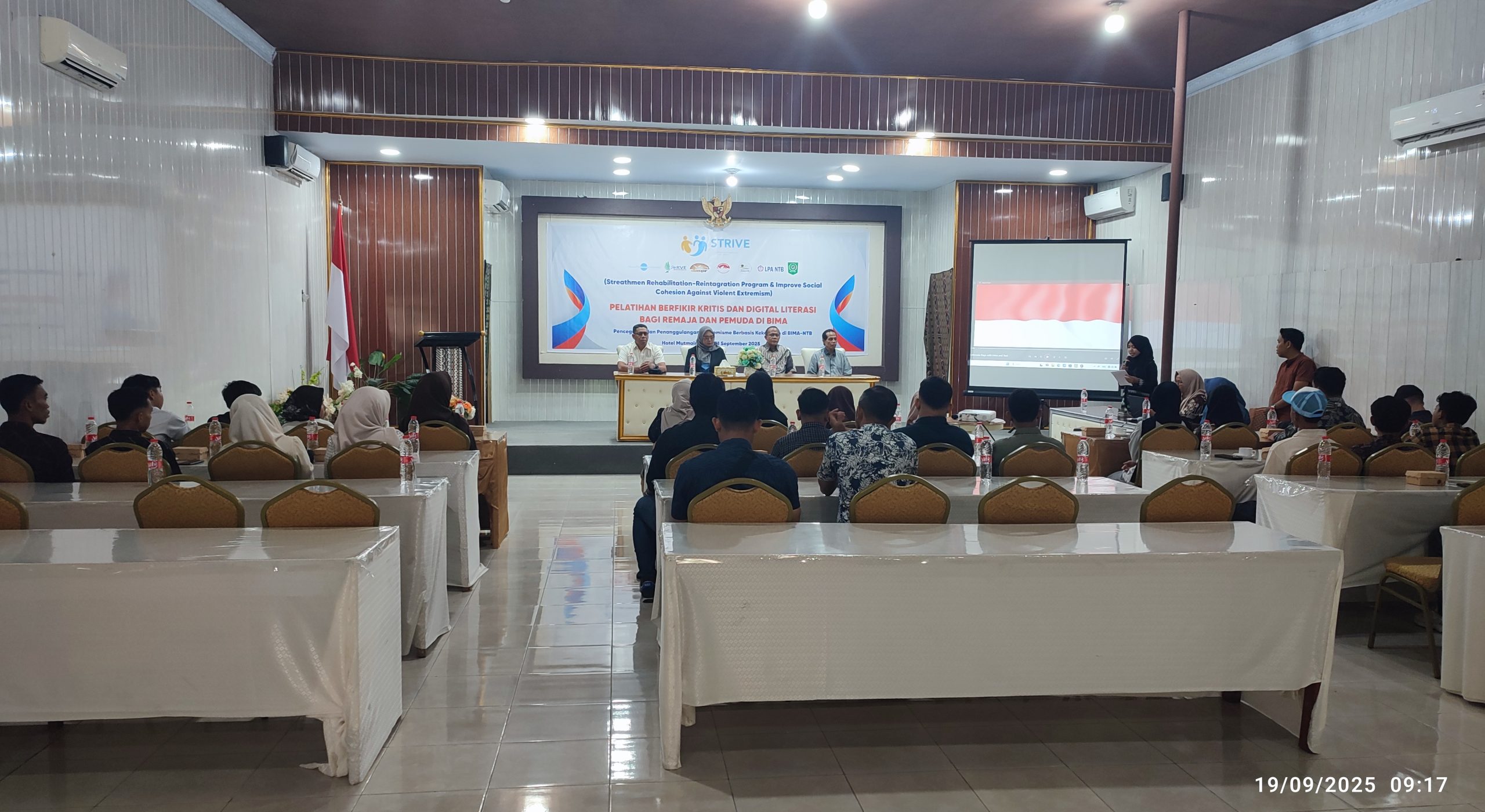 LPA NTB Latih 30 Pemuda dari Tiga Desa Berfikir Kritis