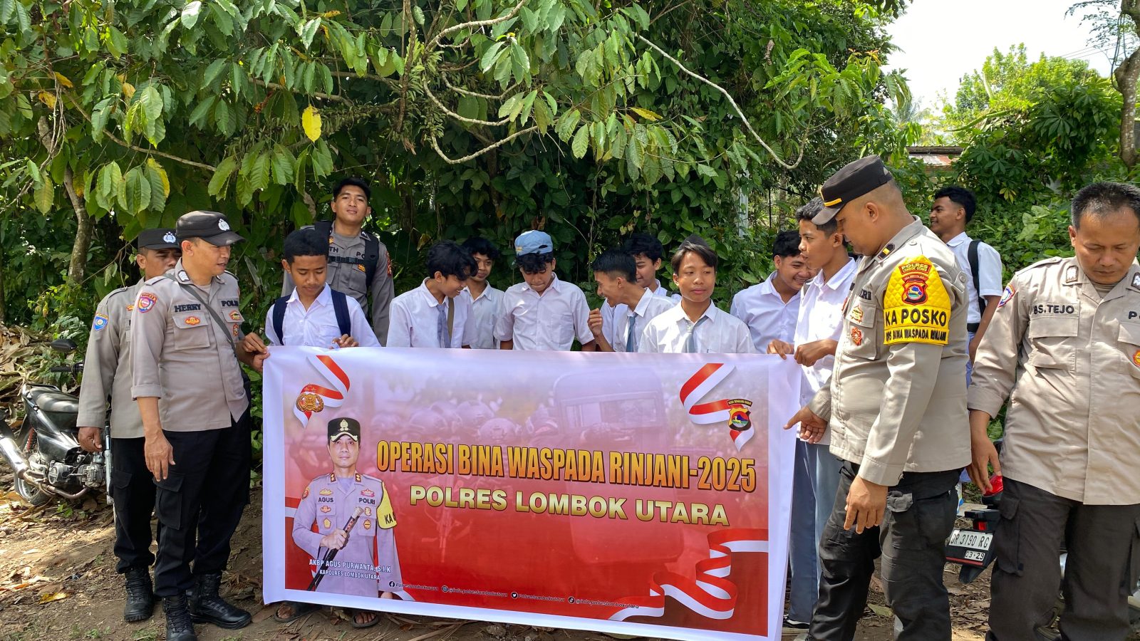 Satgas Binmas Polres Lombok Utara Gelar Penyuluhan Bahaya Paham Radikal di Yayasan Solihul Muhsinin NWDI