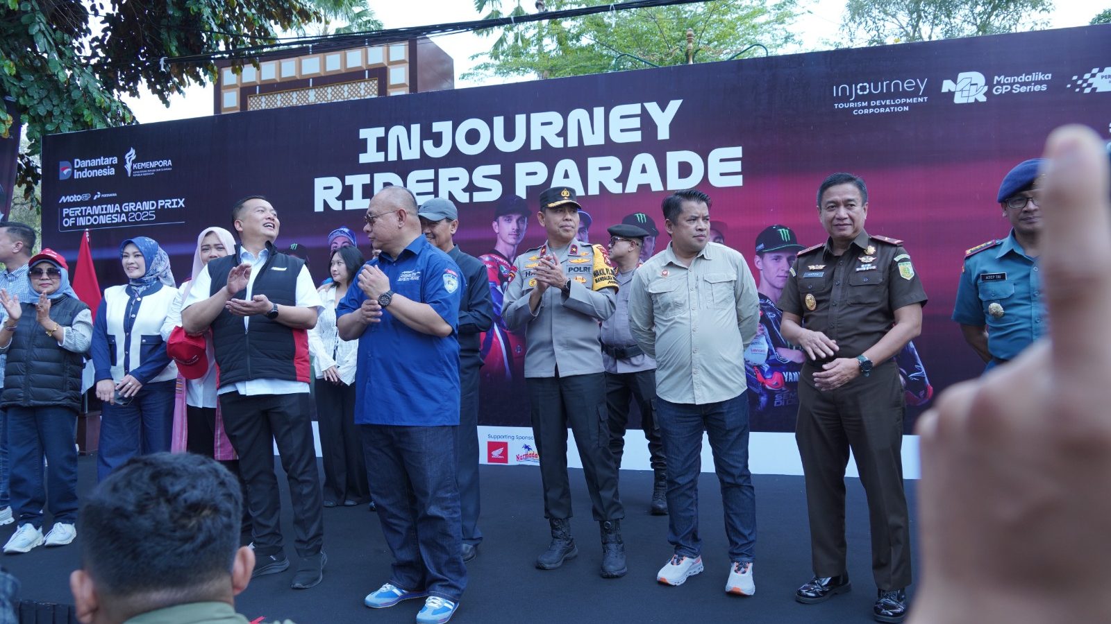 Parade Rider MotoGP 2025, Ribuan Warga Tumpah