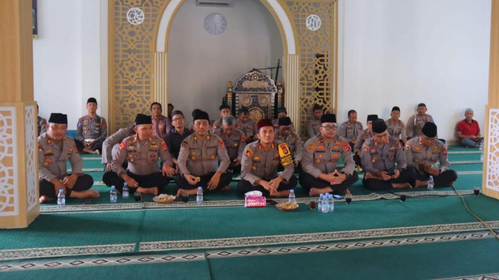 Perkuat Keimanan dan Mental, Polres Lombok Utara Gelar Binrohtal
