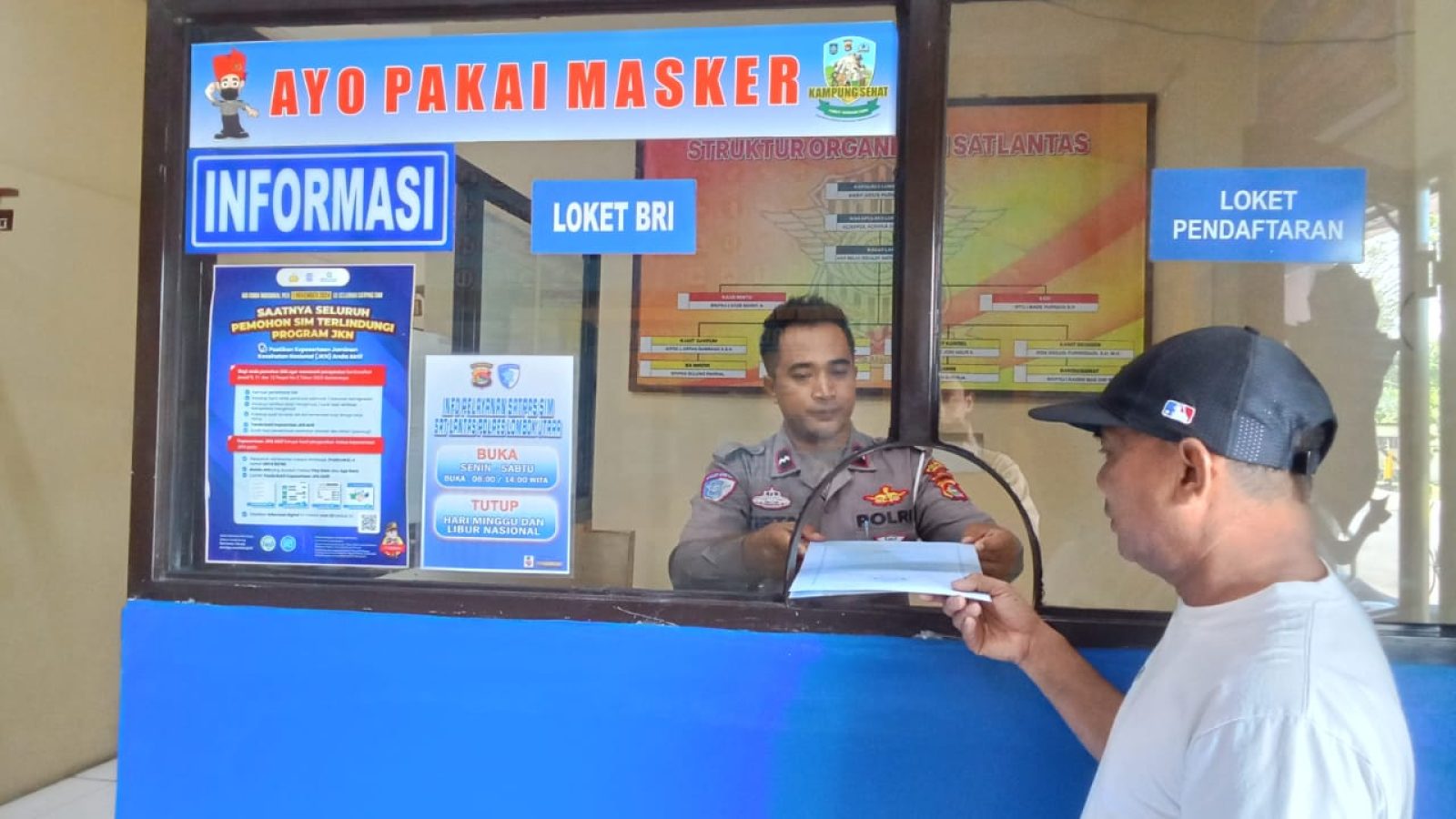 Ada Layanan Humanis Pemohon SIM Satlantas Polres Lombok Utara