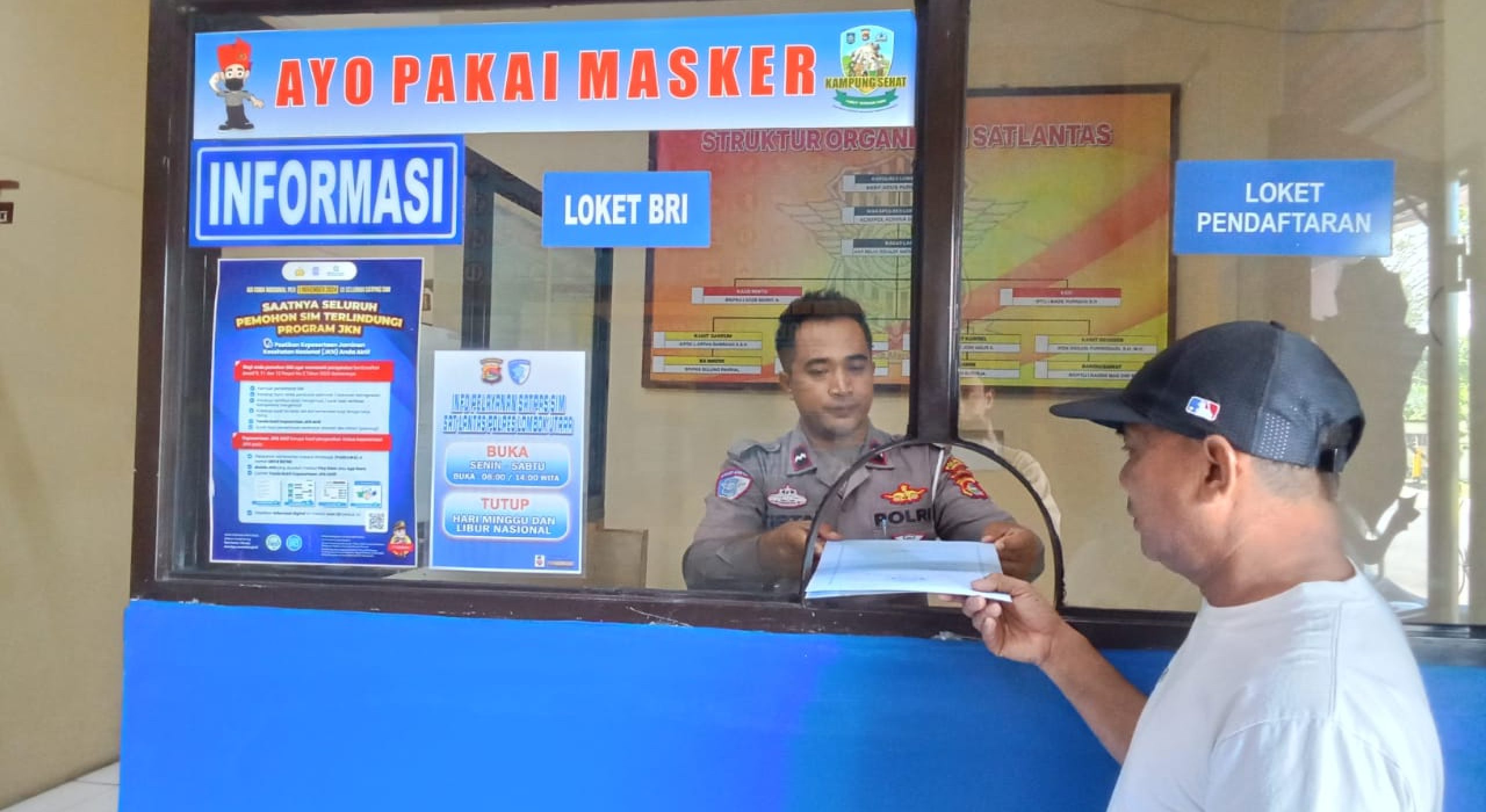 Ada Layanan Humanis Pemohon SIM Satlantas Polres Lombok Utara