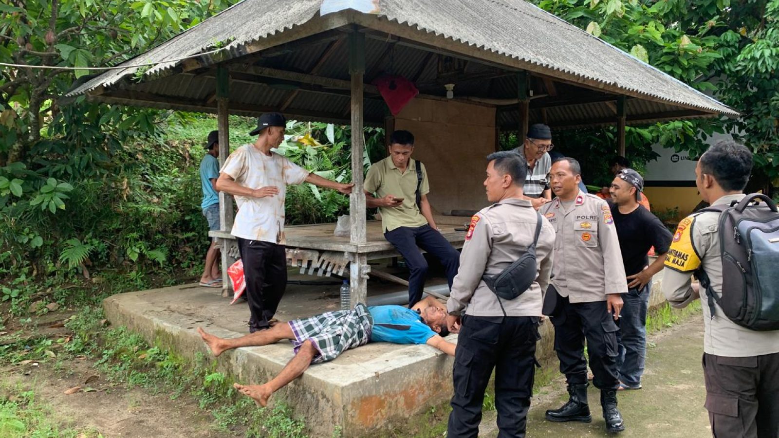 Pria Diduga ODGJ Diamankan Polsek Tanjung