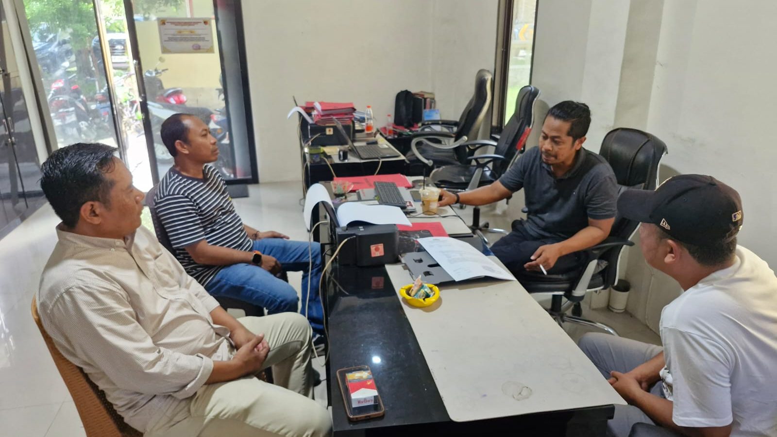 PWI NTB Dampingi Proses BAP Jurnalis Korban Intimidasi 