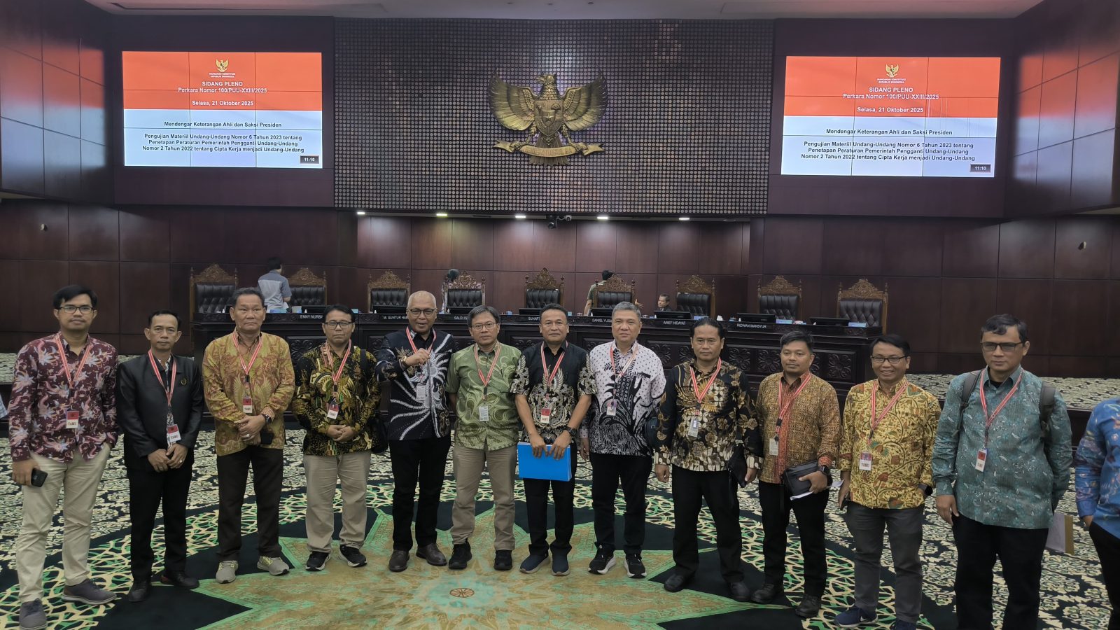 Sidang Uji Materi UU Pers, PWI Minta MK Pertegas Perlindungan Wartawan