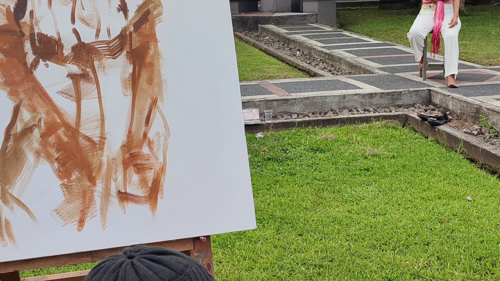 Pameran Lukisan “Mengurai Kebekuan” Berlangsung di Taman Budaya NTB