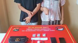 Polres Lombok Utara Bekuk Dua Pengedar Ekstasi di Gili Trawangan, Amankan 64 Butir Inex