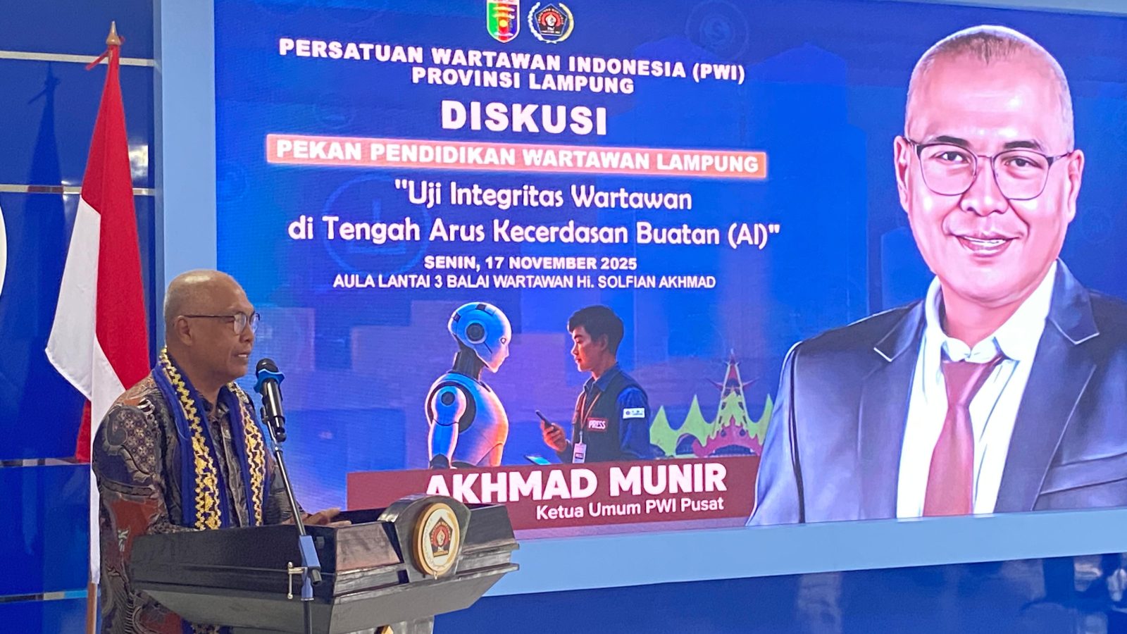 PWI Pusat Ingatkan Jurnalis Tak Terjebak Copy Paste dan Hoaks di Era Teknologi