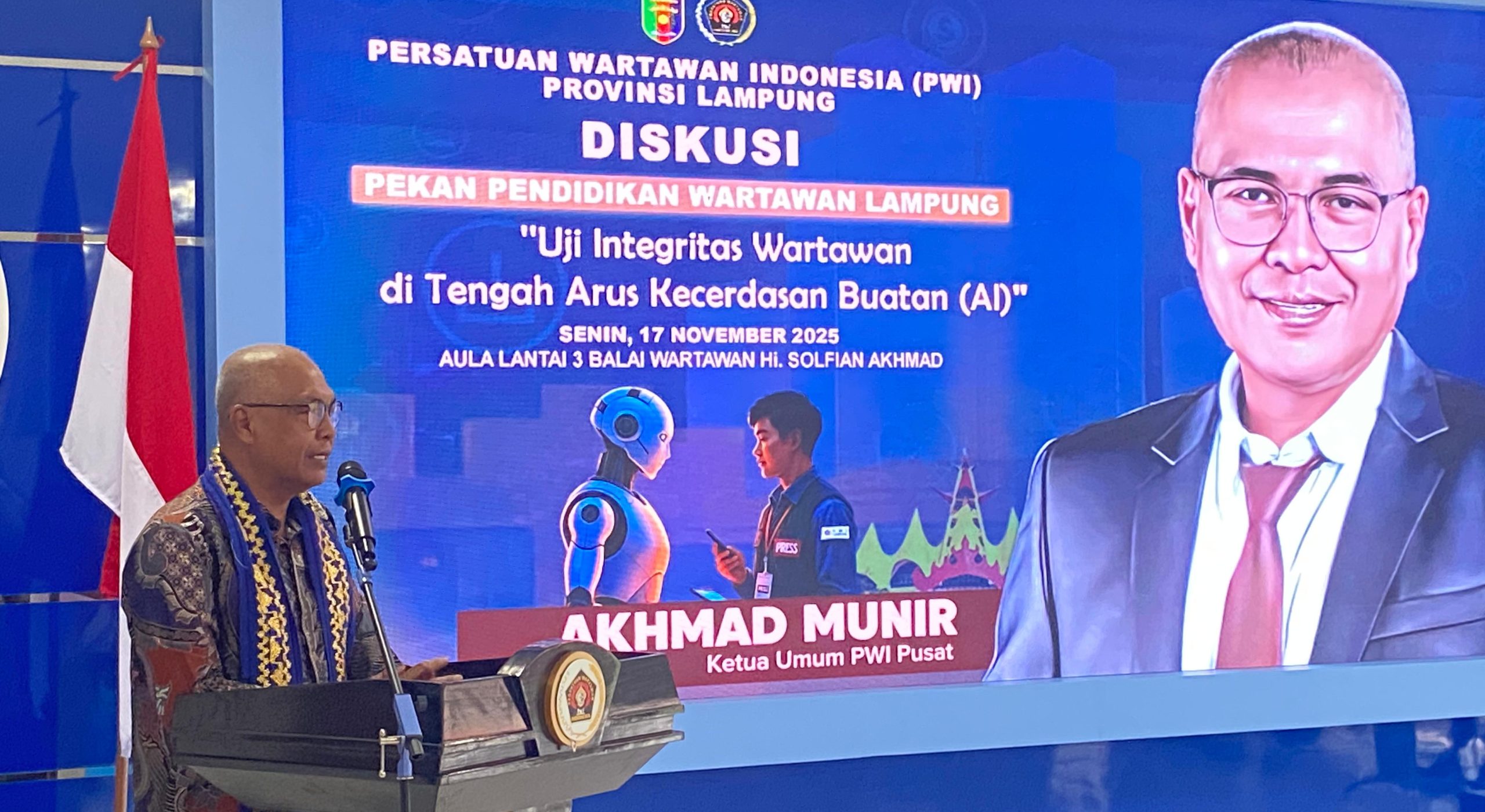 PWI Pusat Ingatkan Jurnalis Tak Terjebak Copy Paste dan Hoaks di Era Teknologi