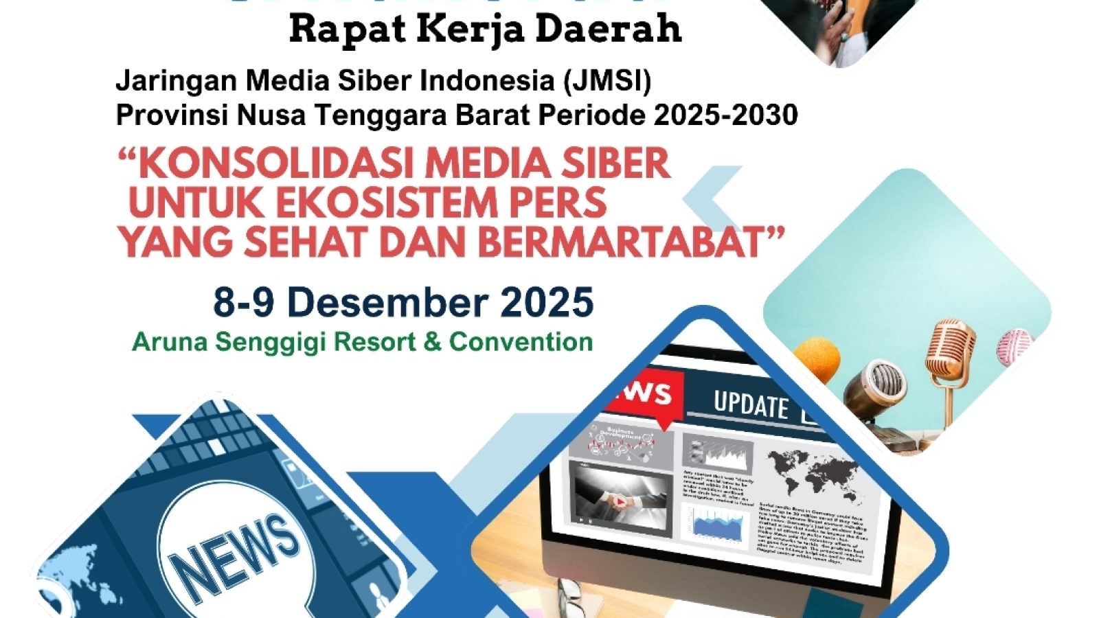 Pelantikan dan Rakerda JMSI NTB