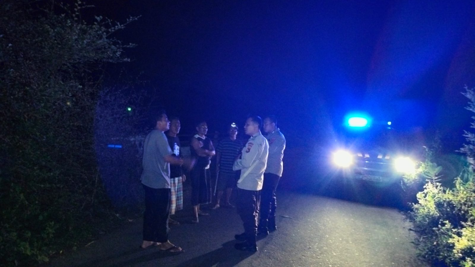 Polisi Bubarkan Balap Liar di Sambelia