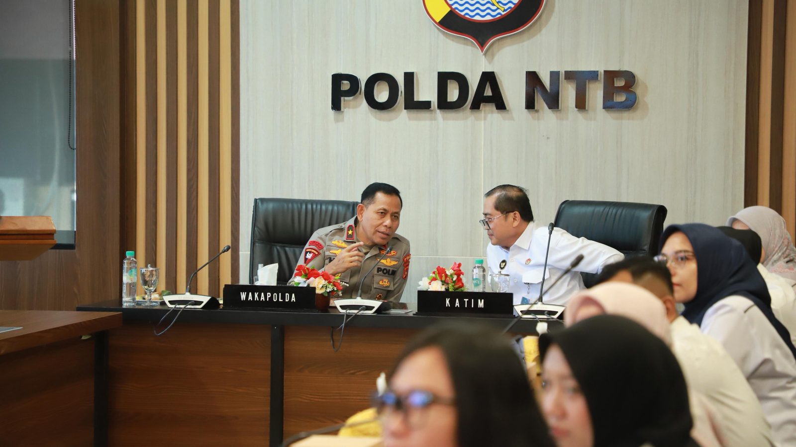 Tim Kemenko Polkam Studi Banding di Polda NTB