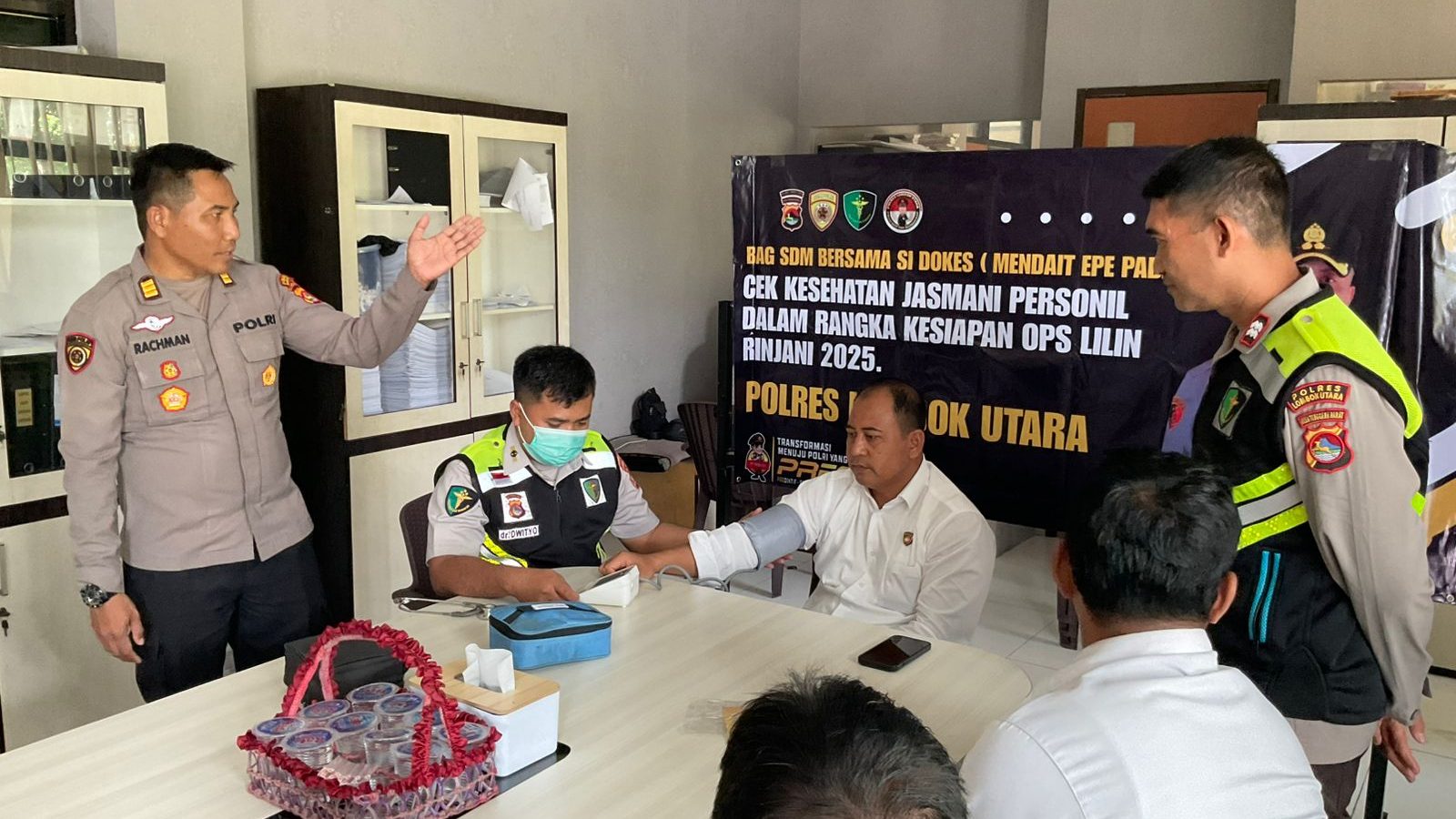 Ini yang Dilakukan Polres Lombok Utara Jelang Operasi Lilin Rinjani 2025