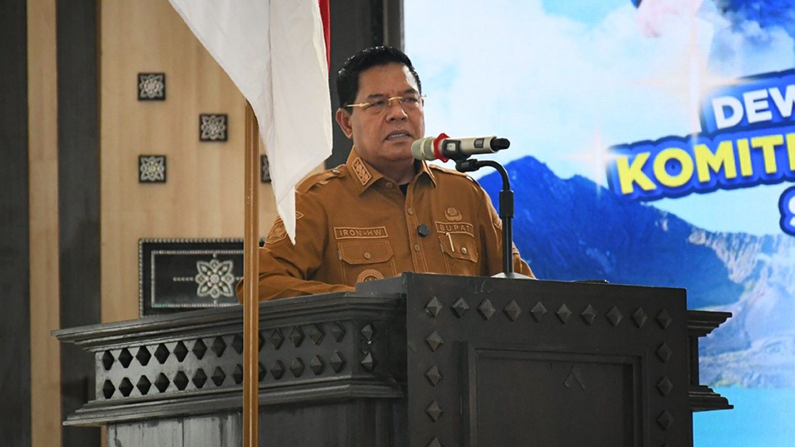 Bupati Warisin Harap Pemuda Berani Kritik