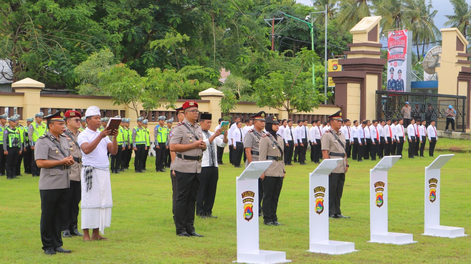 Rotasi Pejabat Polres Lombok Utara, Kapolres Dorong Kinerja Presisi