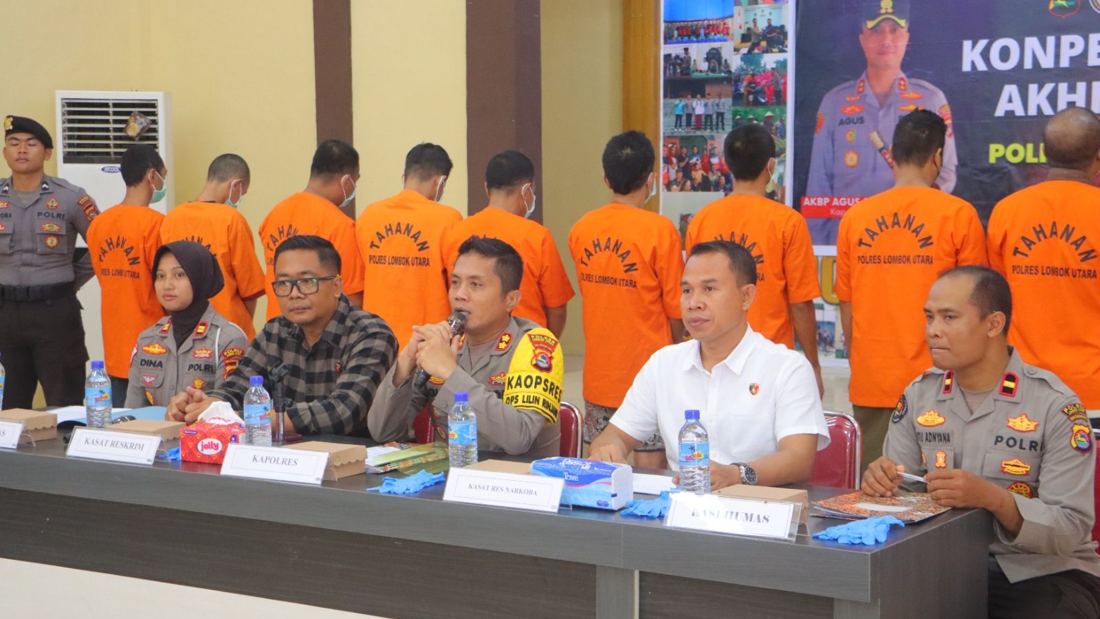 Polres Lombok Utara Tangani 221 Perkara Sepanjang 2025, Penyelesaian Capai 82 Persen