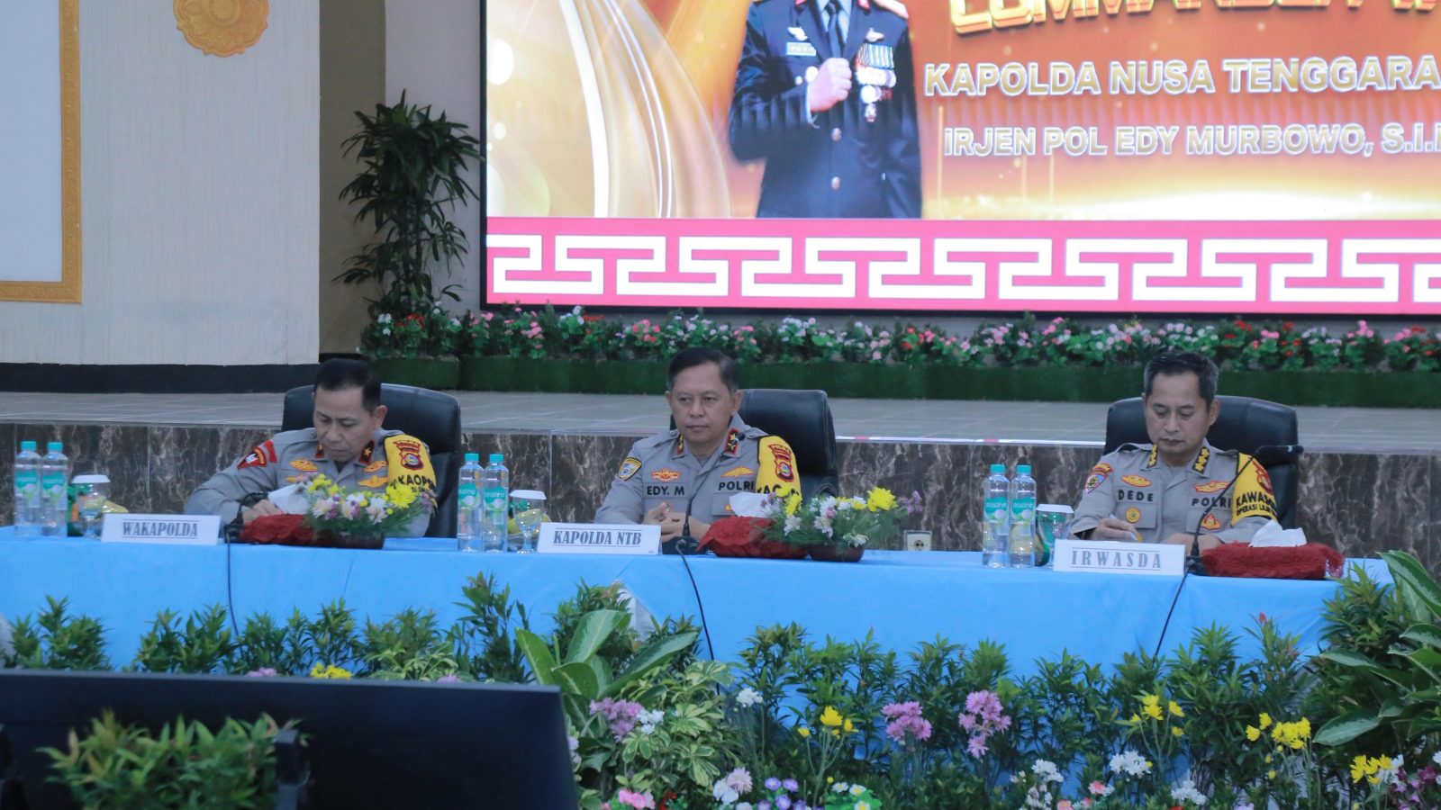 Kapolda NTB Sampaikan Commander Wish, Tekankan Pengabdian dan Kepercayaan Publik
