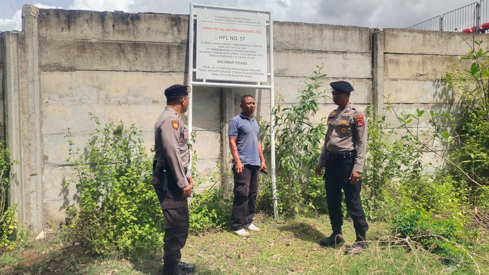 Pengamanan Mandalika Diperketat, Patroli Pamobvit Jaga KEK Mandalika Tetap Kondusif