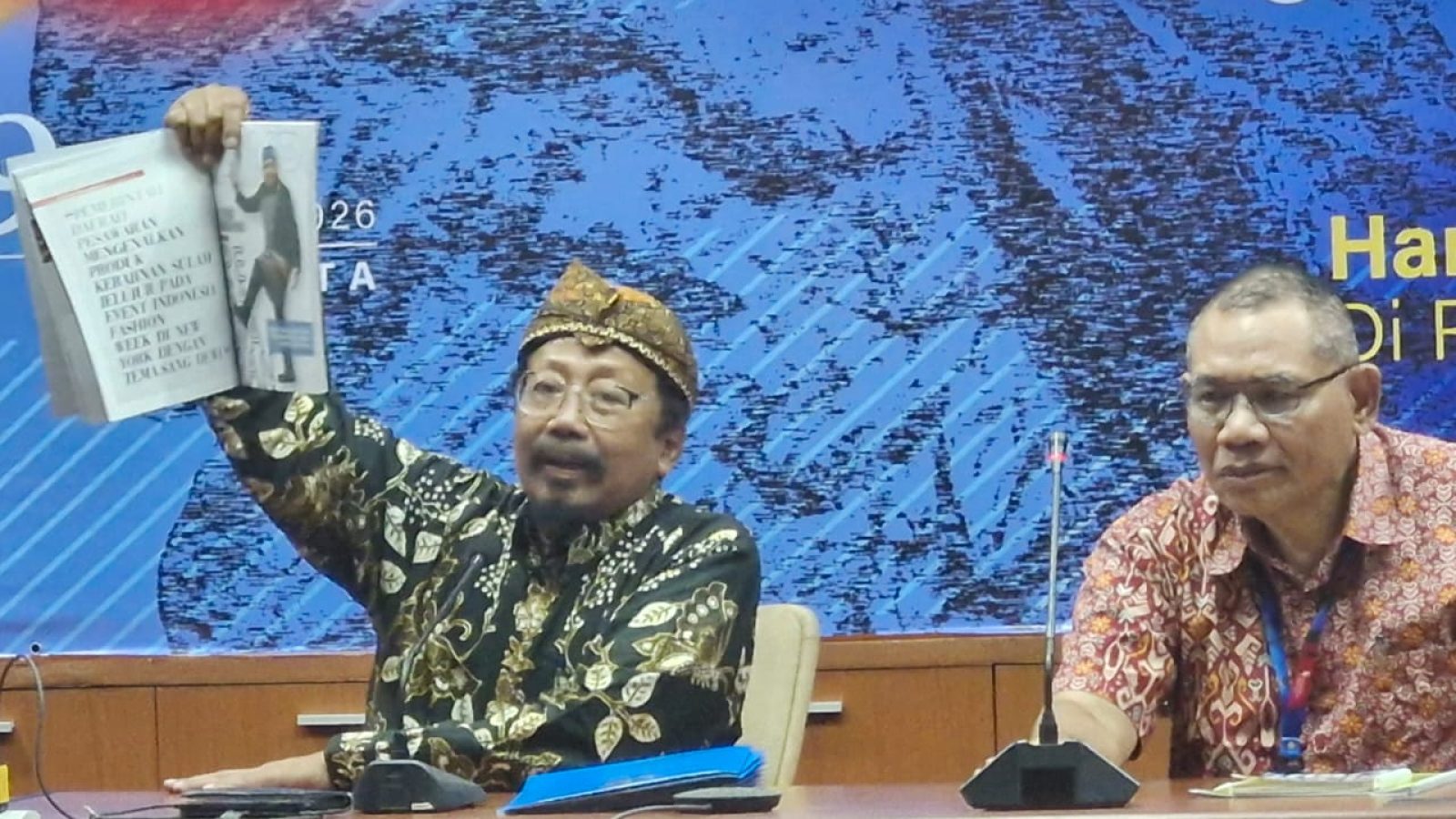 Wali Kota Mataram Terima Anugerah Kebudayaan PWI 2026