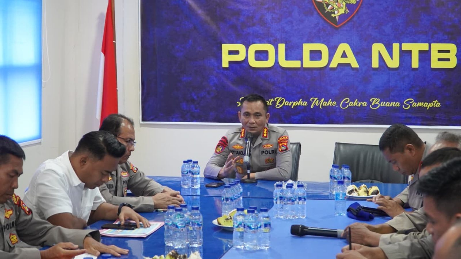 Ditpolairud Polda NTB Gelar Analisa dan Evaluasi Kinerja Bersama 